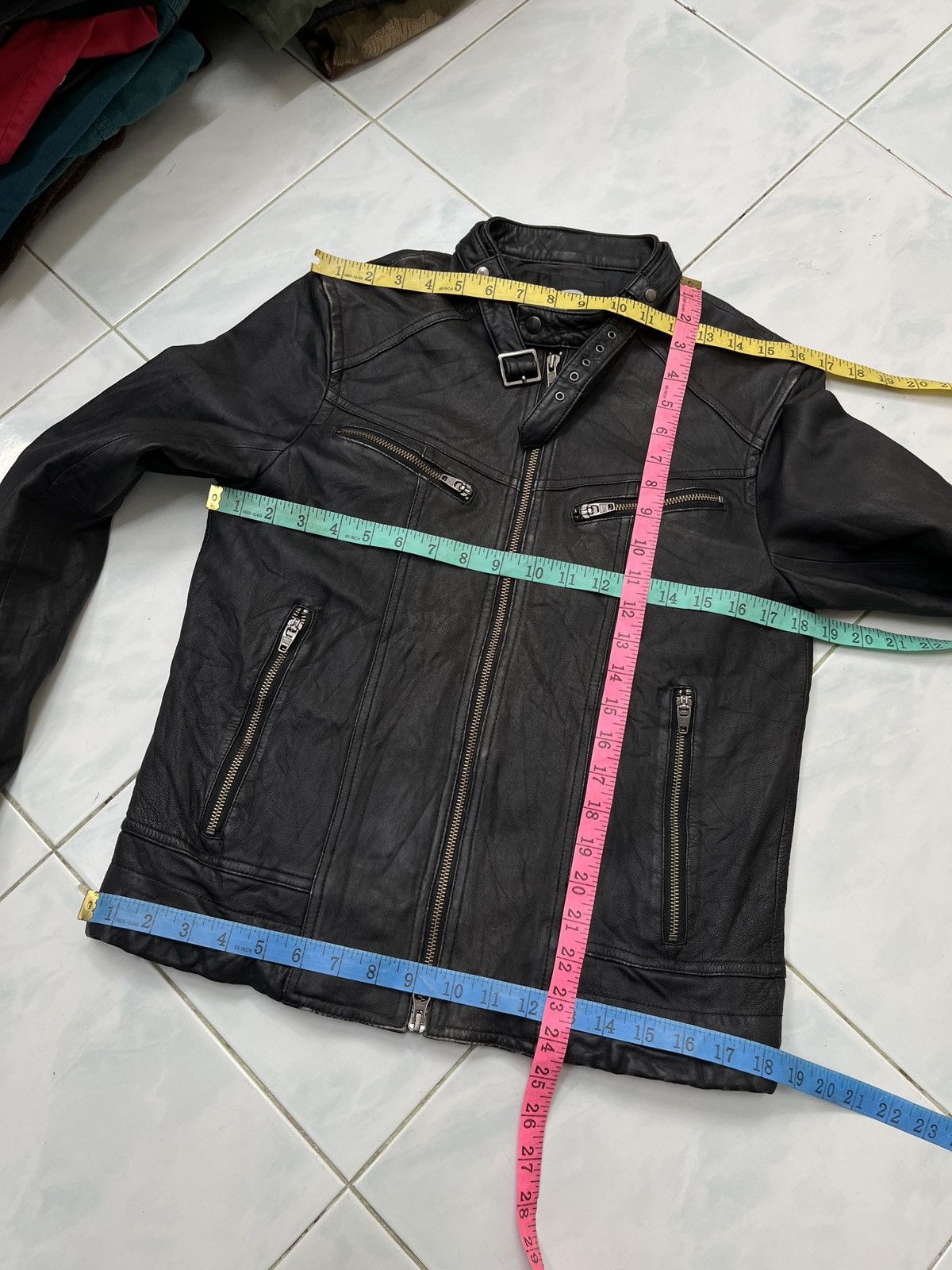 Japanese Brand 🔥🔥🔥STEALS JACKROSE LEATHER JACKET Size S / US 4 / IT 40 - 22 Thumbnail