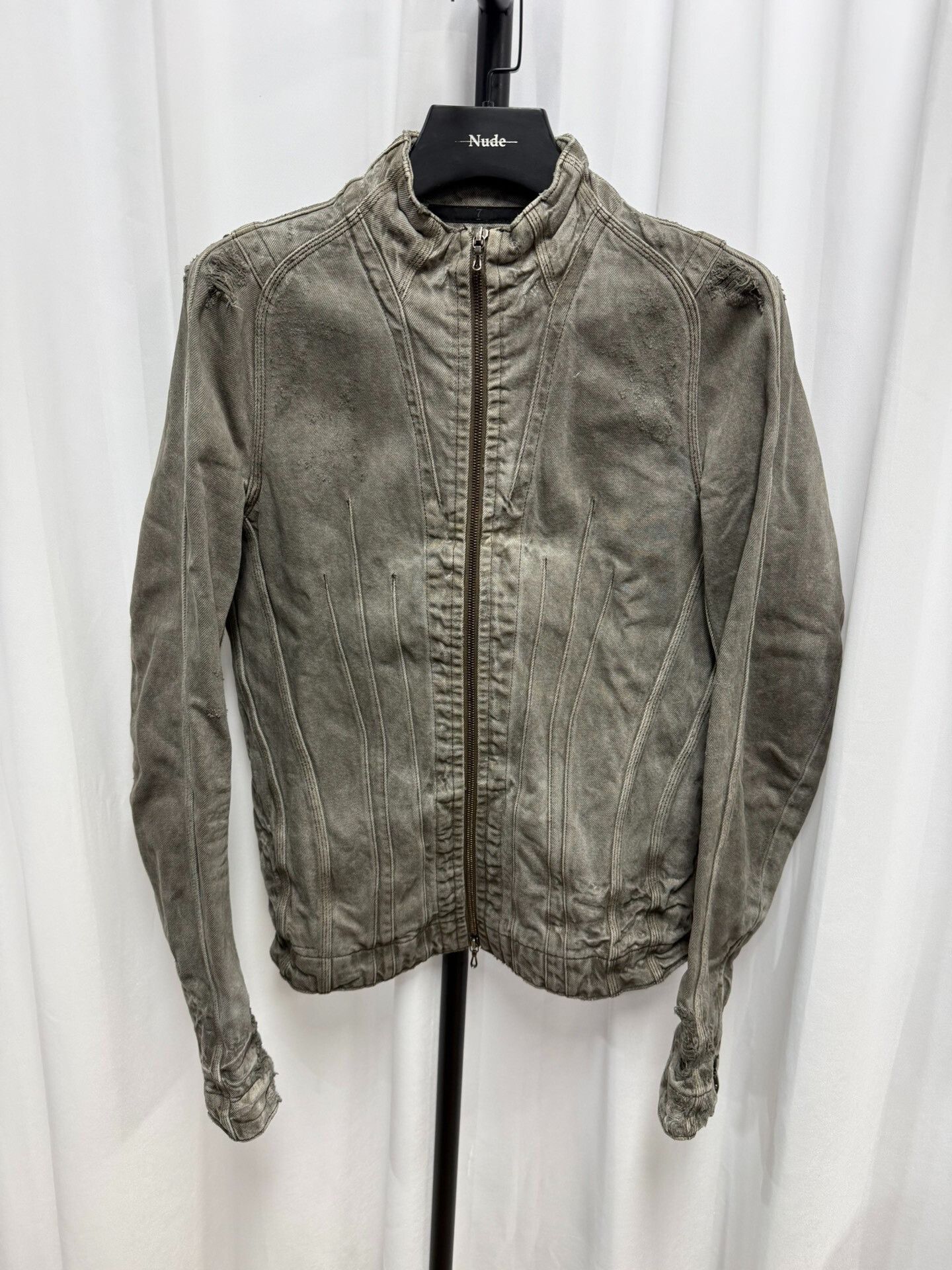 Rick Owens Distressed Washed Jacket by Julius Size US M / EU 48-50 / 2 - 1 Thumbnail