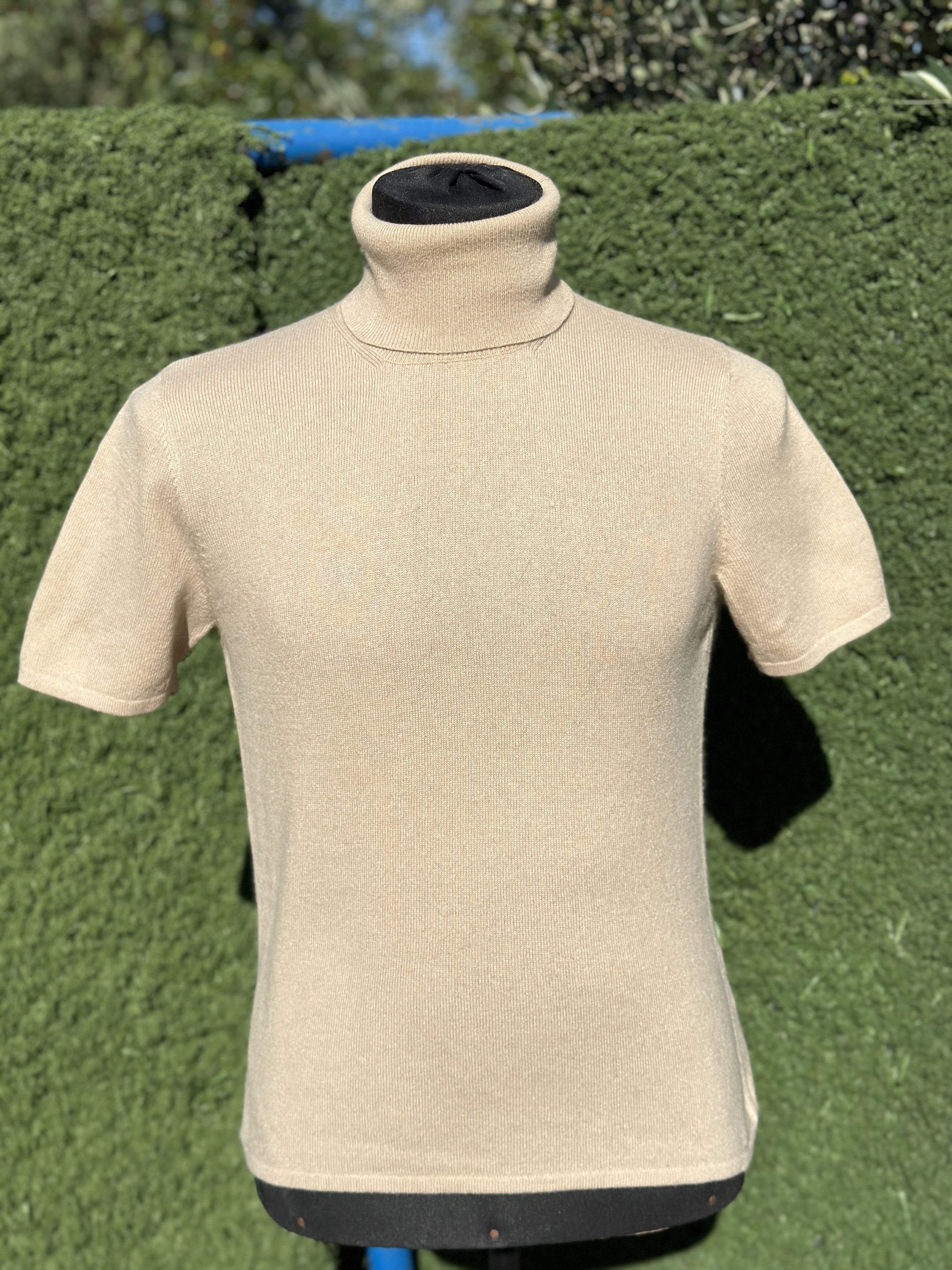 Brunello Cucinelli Cashmere Brunello Cucinelli Pullover Short Sleeve Size L XL Size L / US 10 / IT 46 - 1 Thumbnail