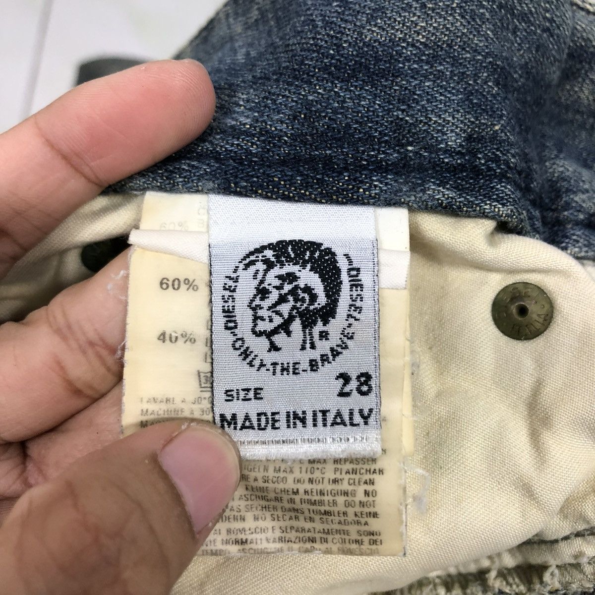 Diesel 🔥DISTRESSED RUSTY DESIGN DIESEL DENIM JEANS PATCHWORK Size US 32 / EU 48 - 22 Thumbnail