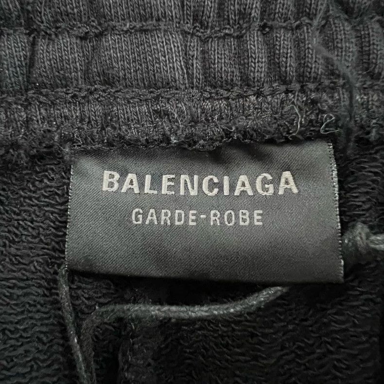 Balenciaga Balenciaga size XS Black wide-leg pants Size US 26 / EU 42 - 4 Thumbnail