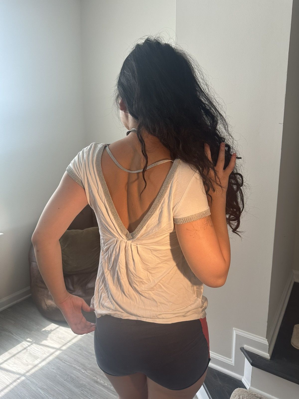 Blumarine Blugirl Backless Top Size S / US 4 / IT 40 - 2 Thumbnail