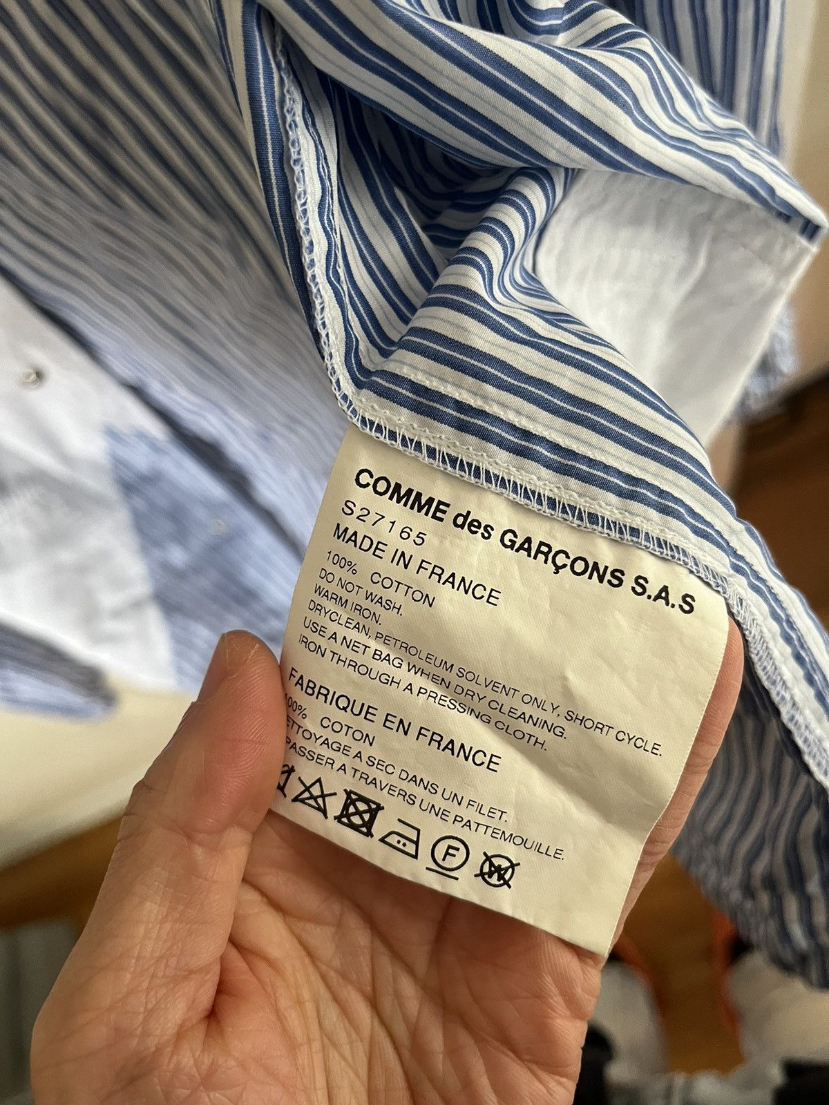 Comme des Garcons SHIRT NEW COMME DES GARCONS JACKET SHIRT Size US S / EU 44-46 / 1 - 6 Thumbnail