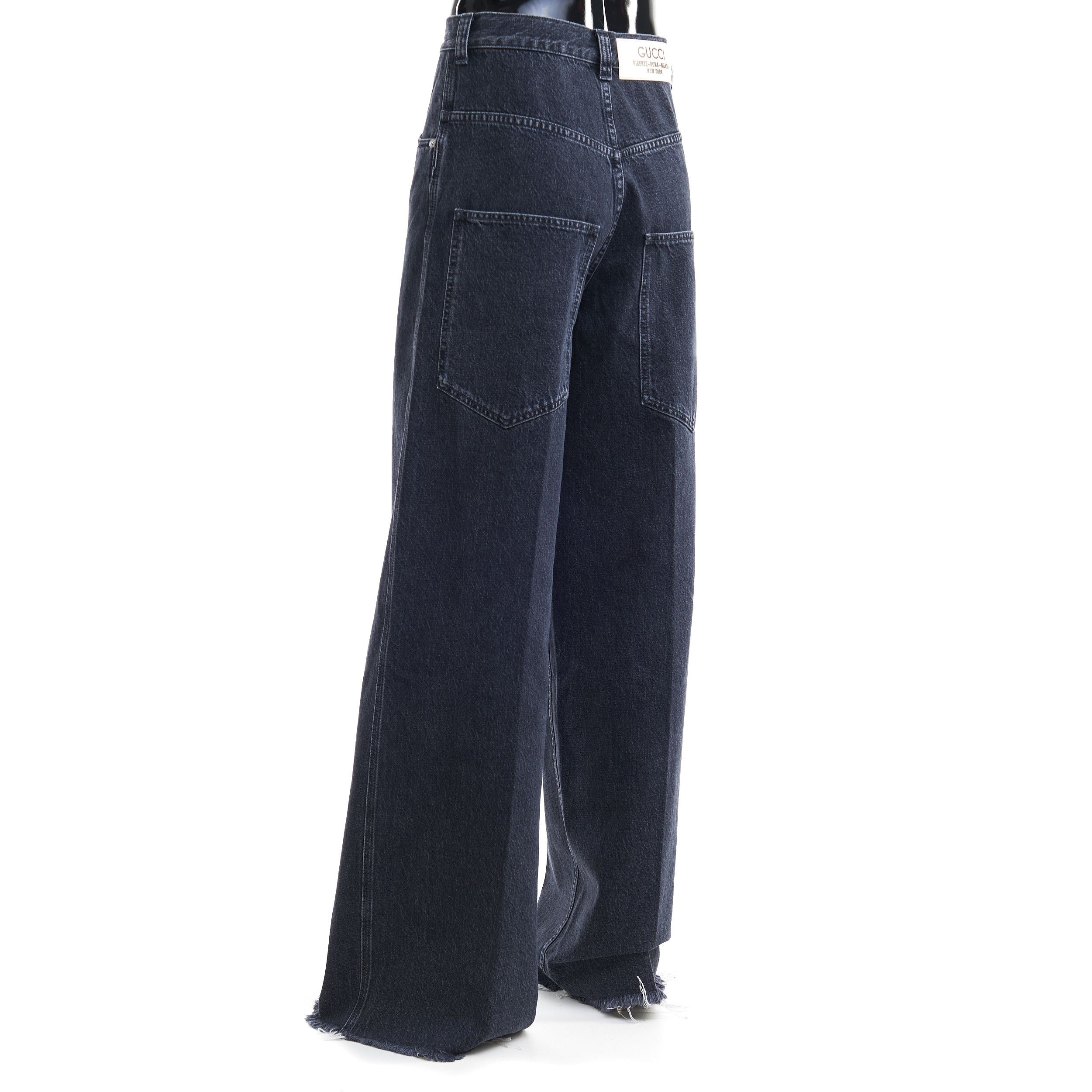 Gucci Black Denim Pant With Label Size US 30 / EU 46 - 4 Thumbnail