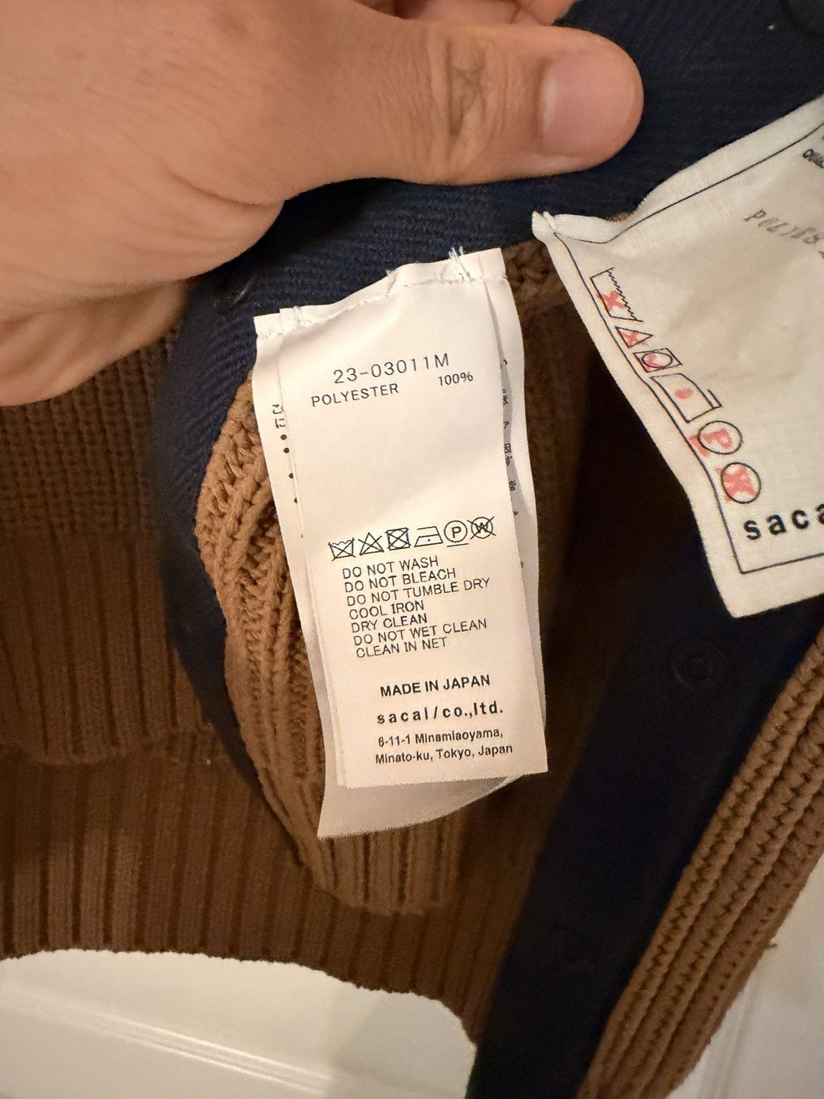 Sacai Sacai Fisherman Knit Crewneck Sweater Size US M / EU 48-50 / 2 - 6 Thumbnail