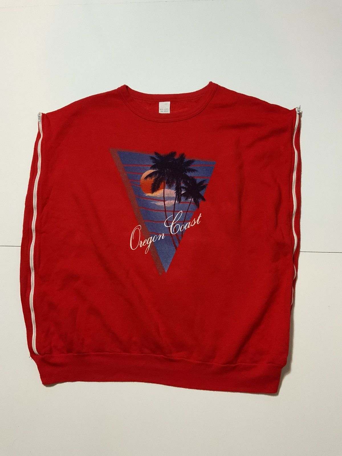 Vintage Vintage 80s Ocean Coast Miami Florida Souvenir Sweatshirt Size US XL / EU 56 / 4 - 1 Thumbnail