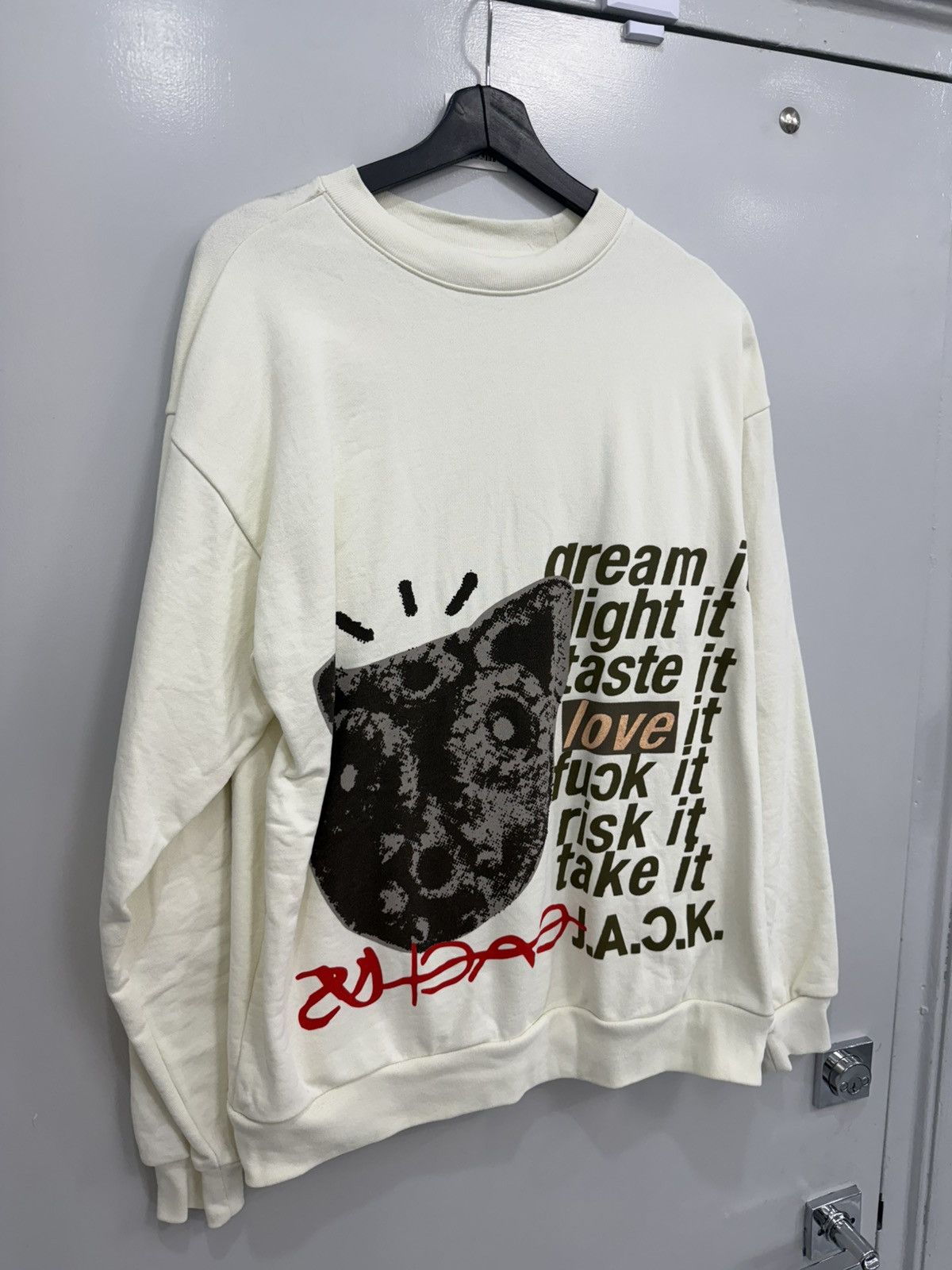 Travis Scott Travis Scott D.L.T.L.F.R.T. Crewneck Size US L / EU 52-54 / 3 - 2 Thumbnail