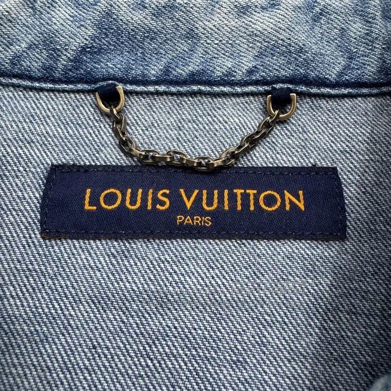 Louis Vuitton Louis Vuitton Washed Denim Shirt. Size US M / EU 48-50 / 2 - 3 Thumbnail