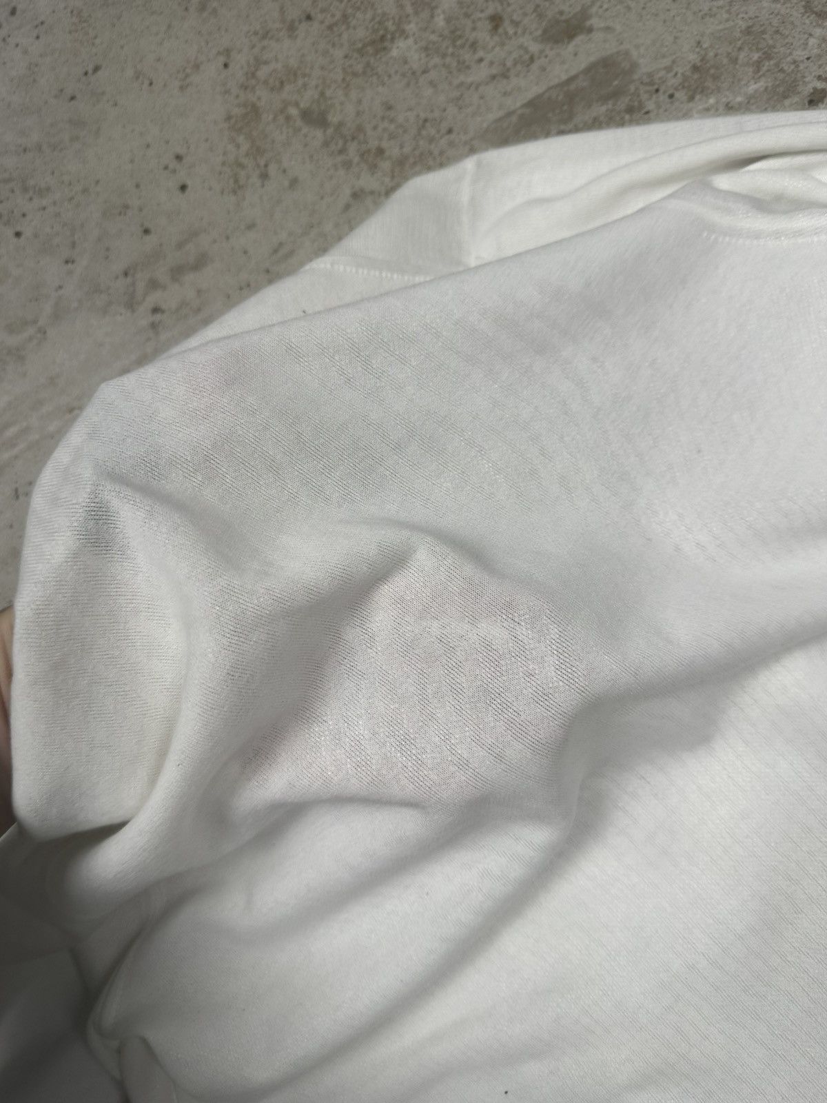 Dolce & Gabbana Dolce & Gabbana White V Neck Sweater Cotton Knit Jumper Size L / US 10 / IT 46 - 14 Thumbnail