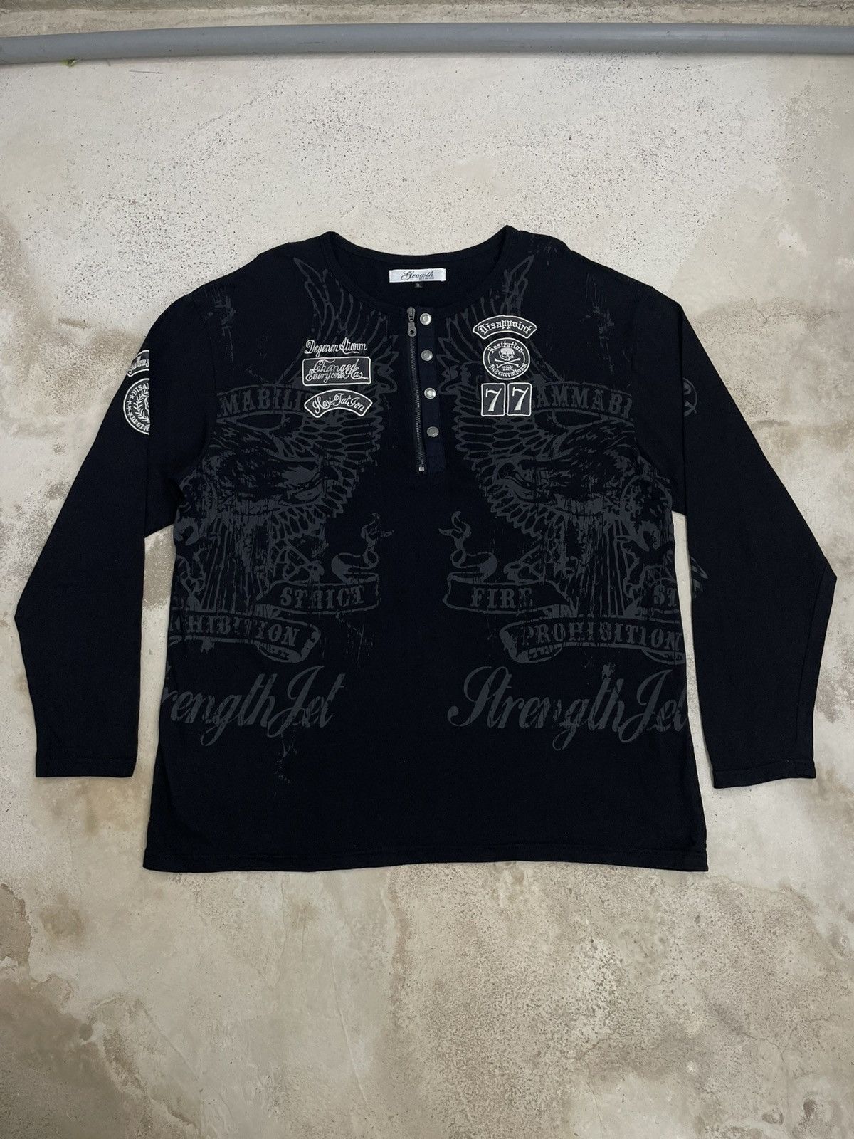 In The Attic In The Attic Gothic Bobber Harley Davidson Vintage Style Size US XXL / EU 58 / 5 - 1 Thumbnail