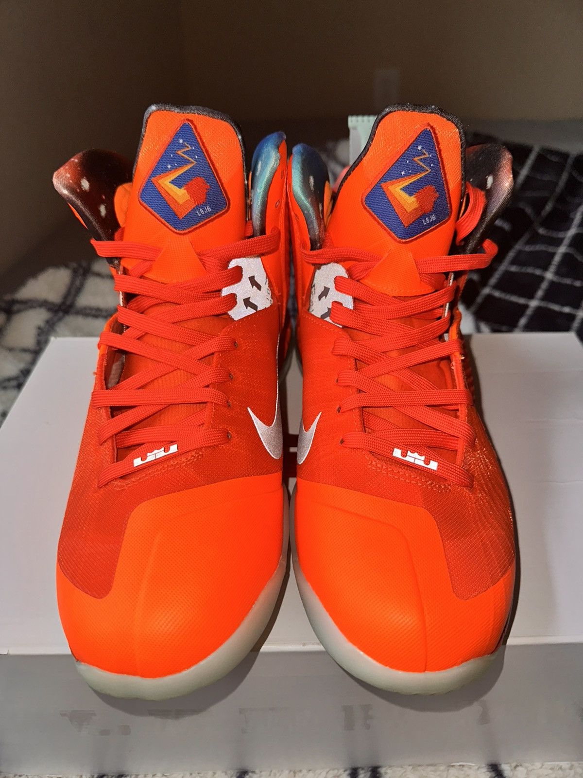 Jordan Brand × Nike × Sneaker Politics Nike LeBron IX Total Orange Size US 10 / EU 43 - 8 Thumbnail