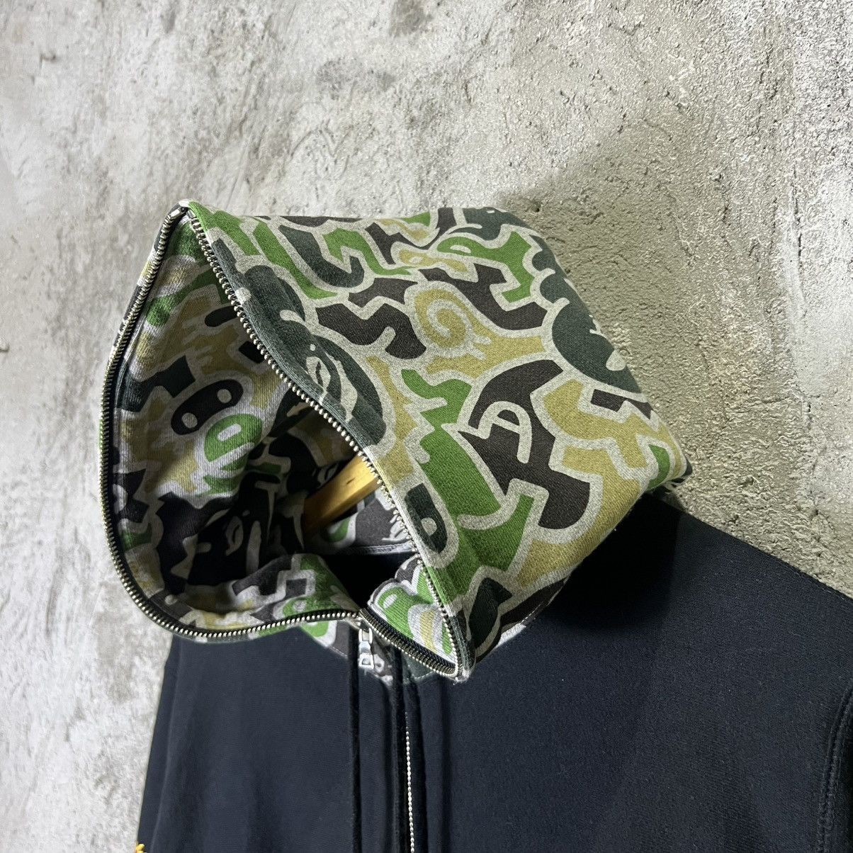 Bape A Bathing Ape Hieroglyph Full-Zip Hoodie - 2008 - Nigo Era Size US L / EU 52-54 / 3 - 7 Thumbnail