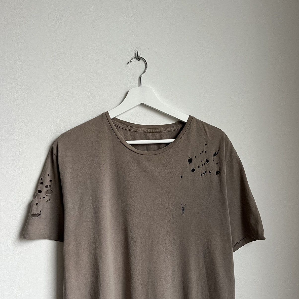 Allsaints All Saints Trashed T-Shirt Size US L / EU 52-54 / 3 - 6 Thumbnail