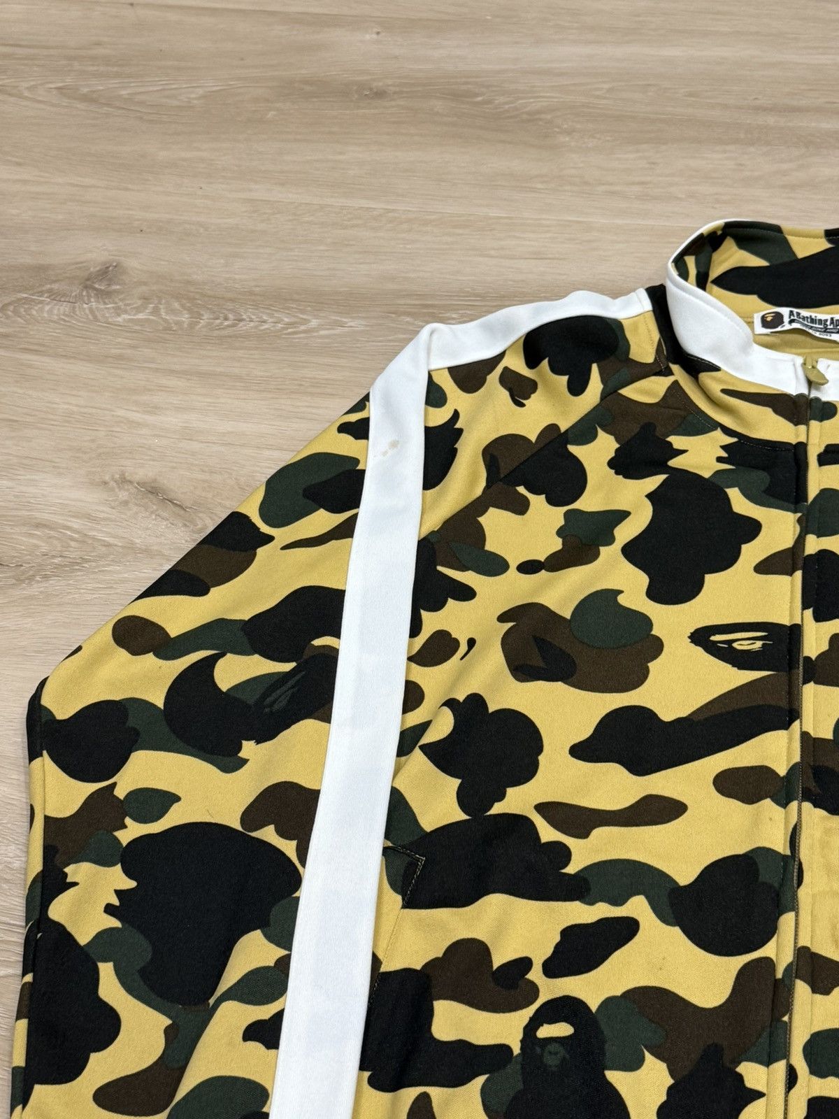 Bape Bape 1st Camo Track Jacket Jersey Top Size US XL / EU 56 / 4 - 3 Thumbnail