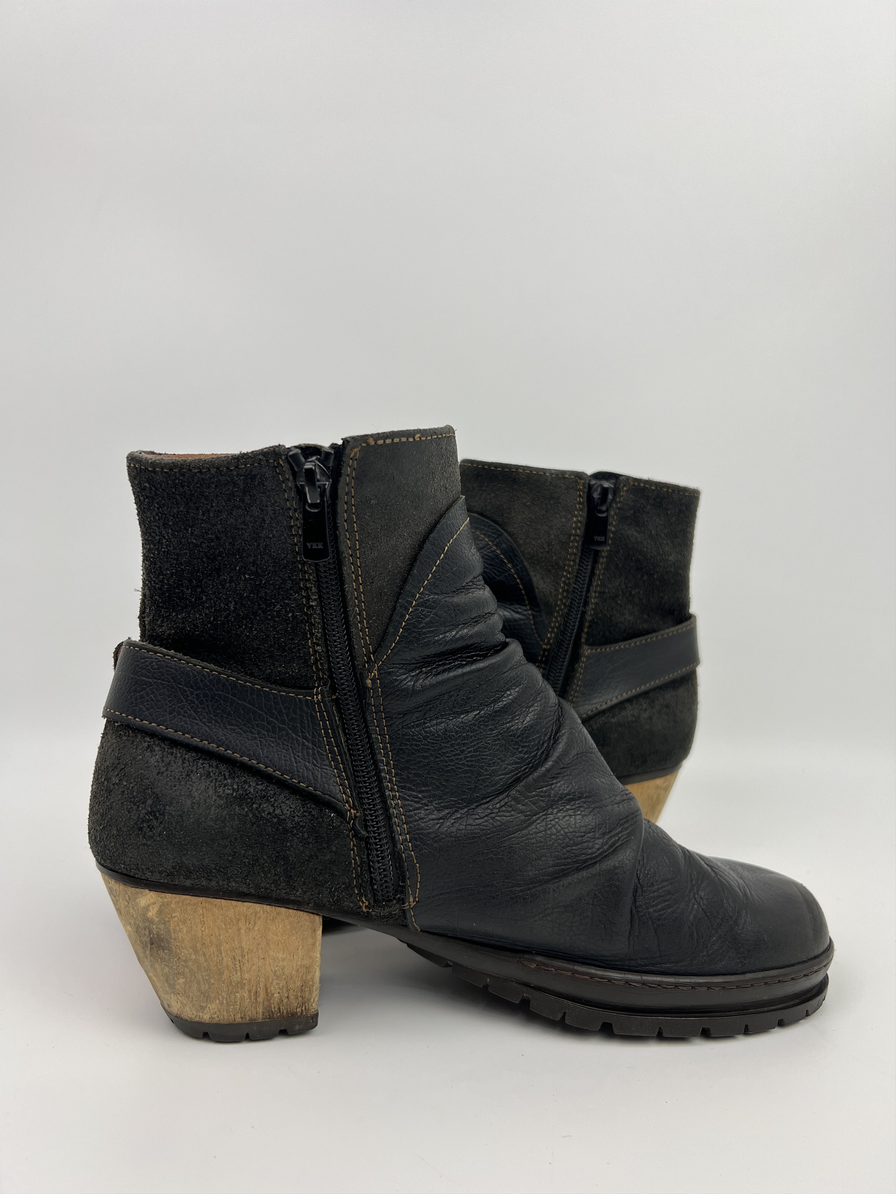 A.S.98 The Art Company Heels Ankle Avant Garde Boots Size US 9 / IT 39 - 6 Thumbnail