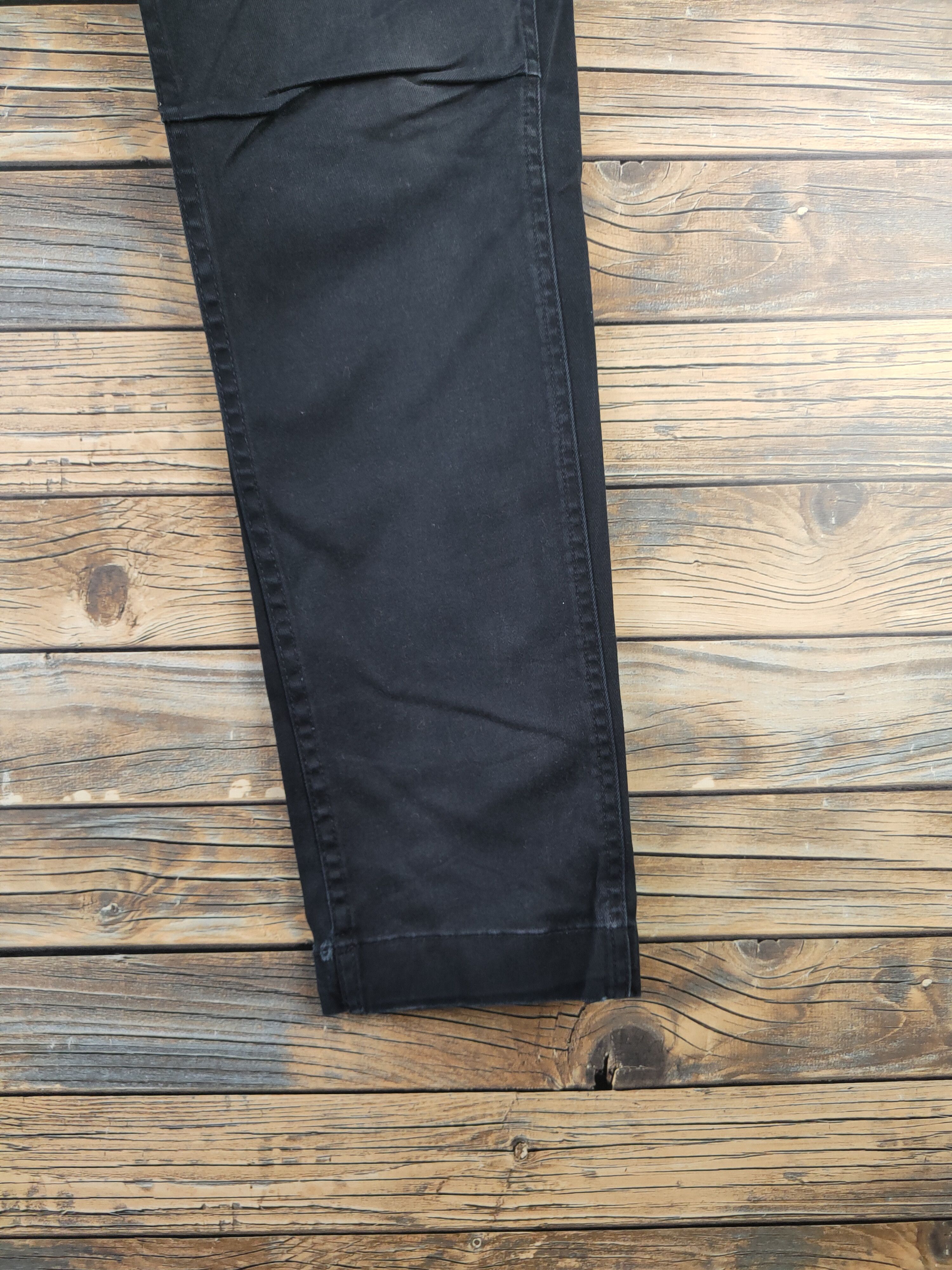 Japanese Brand DL Back Number Black Multipocket Cargo Pants #46-287T Size US 30 / EU 46 - 6 Thumbnail