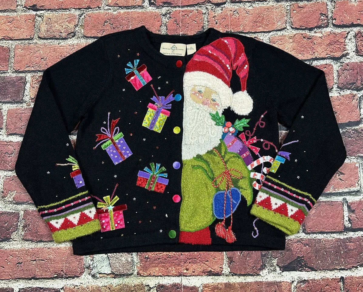 Other Design Options Philip & Jane Gordon Cardigan Christmas Santa Size S / US 4 / IT 40 - 1 Thumbnail