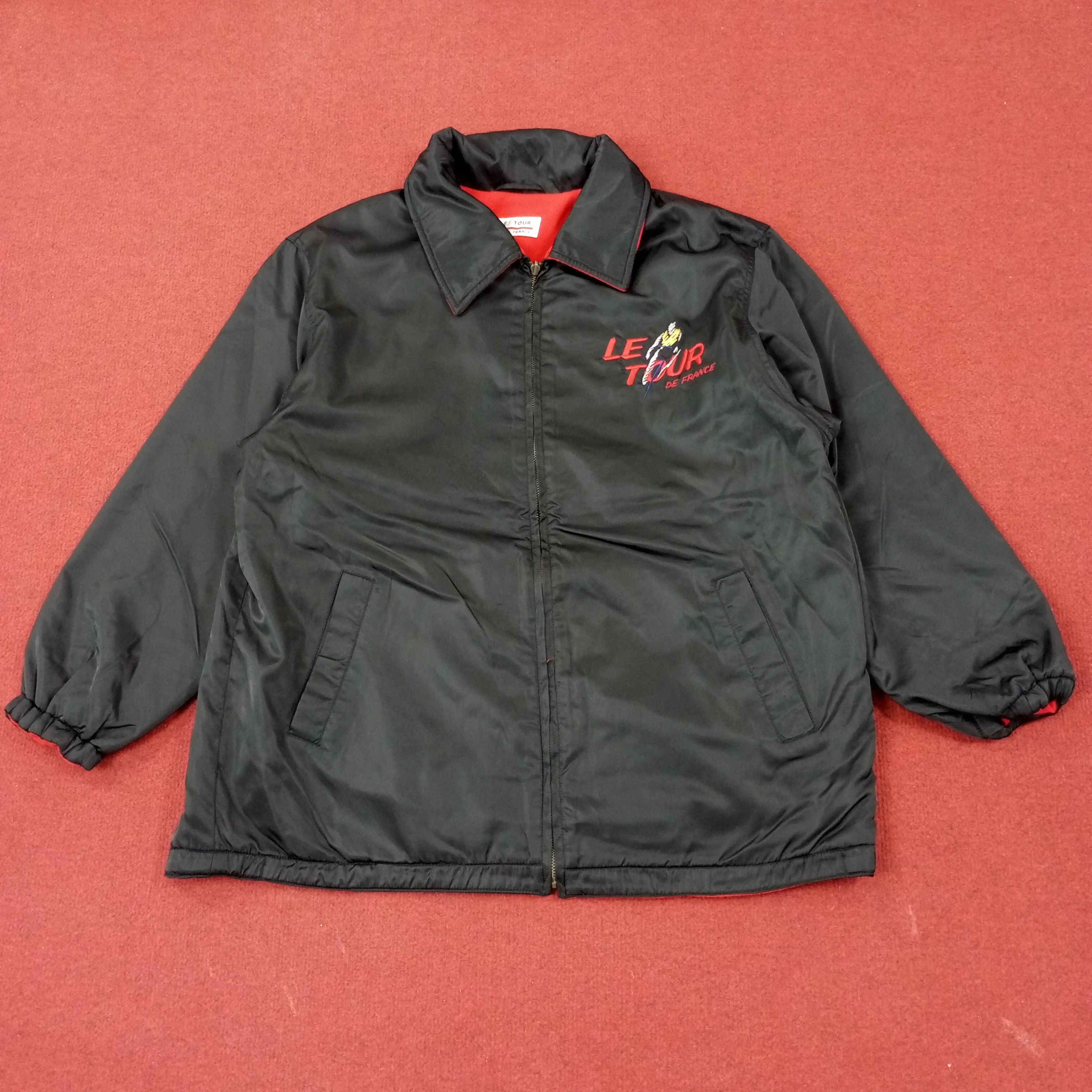 Vintage Le Tour De France Jacket c234n22 Size US L / EU 52-54 / 3 - 3 Thumbnail
