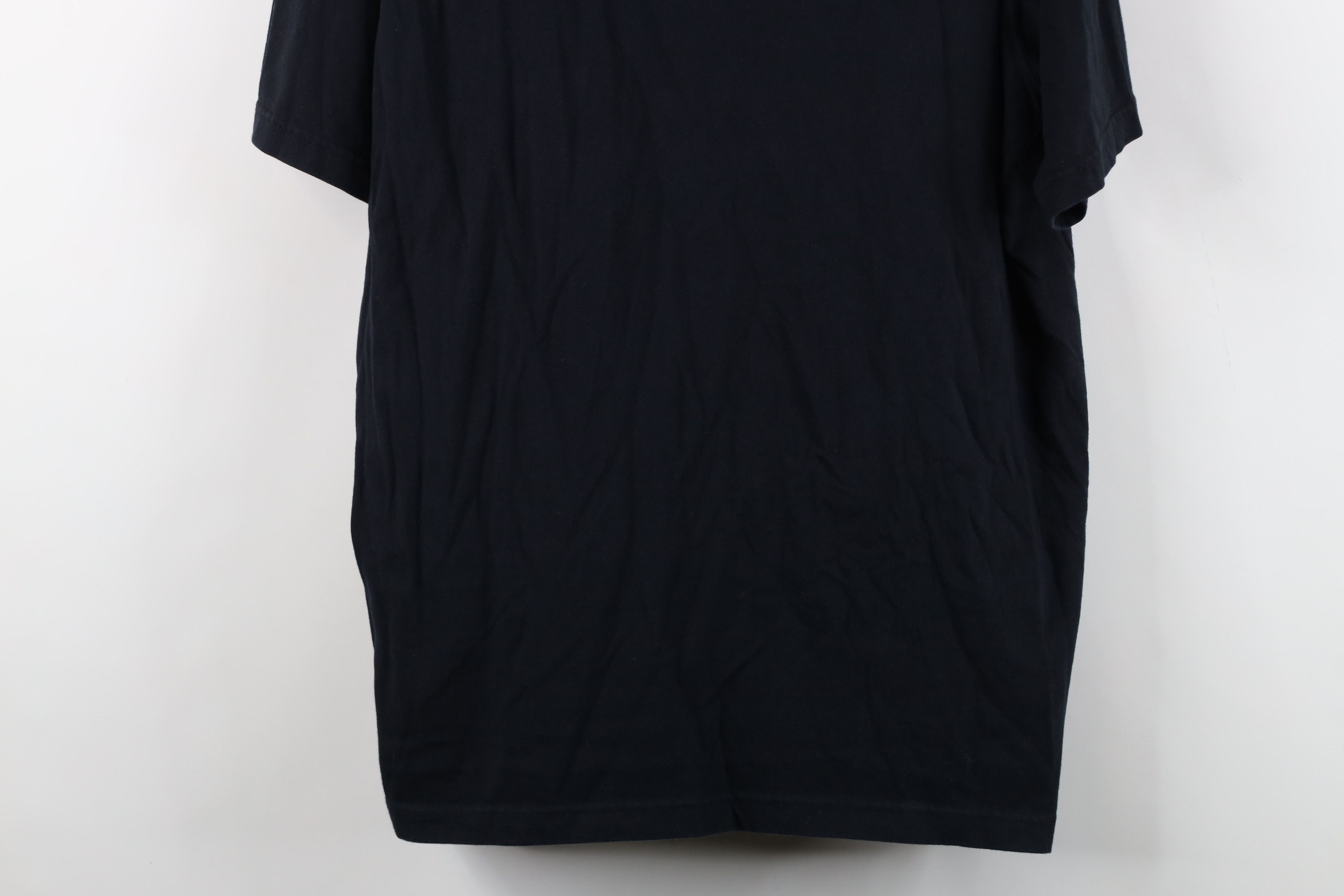 Lands' End Vintage 90s Y2K Lands End Heavyweight Cotton T-Shirt Black Size US L / EU 52-54 / 3 - 3 Thumbnail