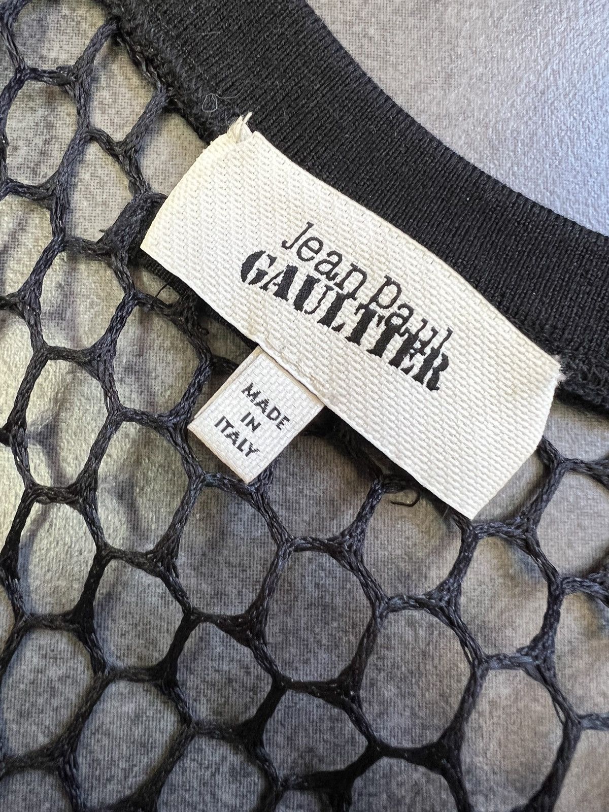 Jean Paul Gaultier Jean Paul Gaultier mesh geometric psychedelic print dress Size M / US 6-8 / IT 42-44 - 10 Thumbnail