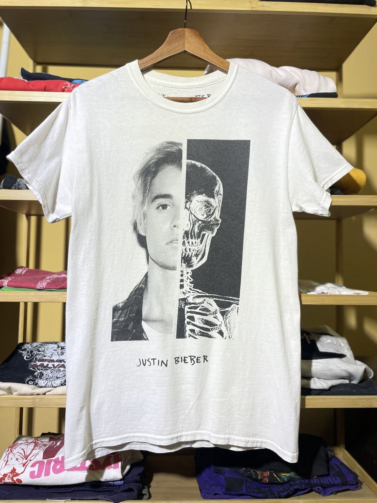 Justin Bieber Justin Bieber Purpose Tour Skull Design Size US S / EU 44-46 / 1 - 3 Thumbnail