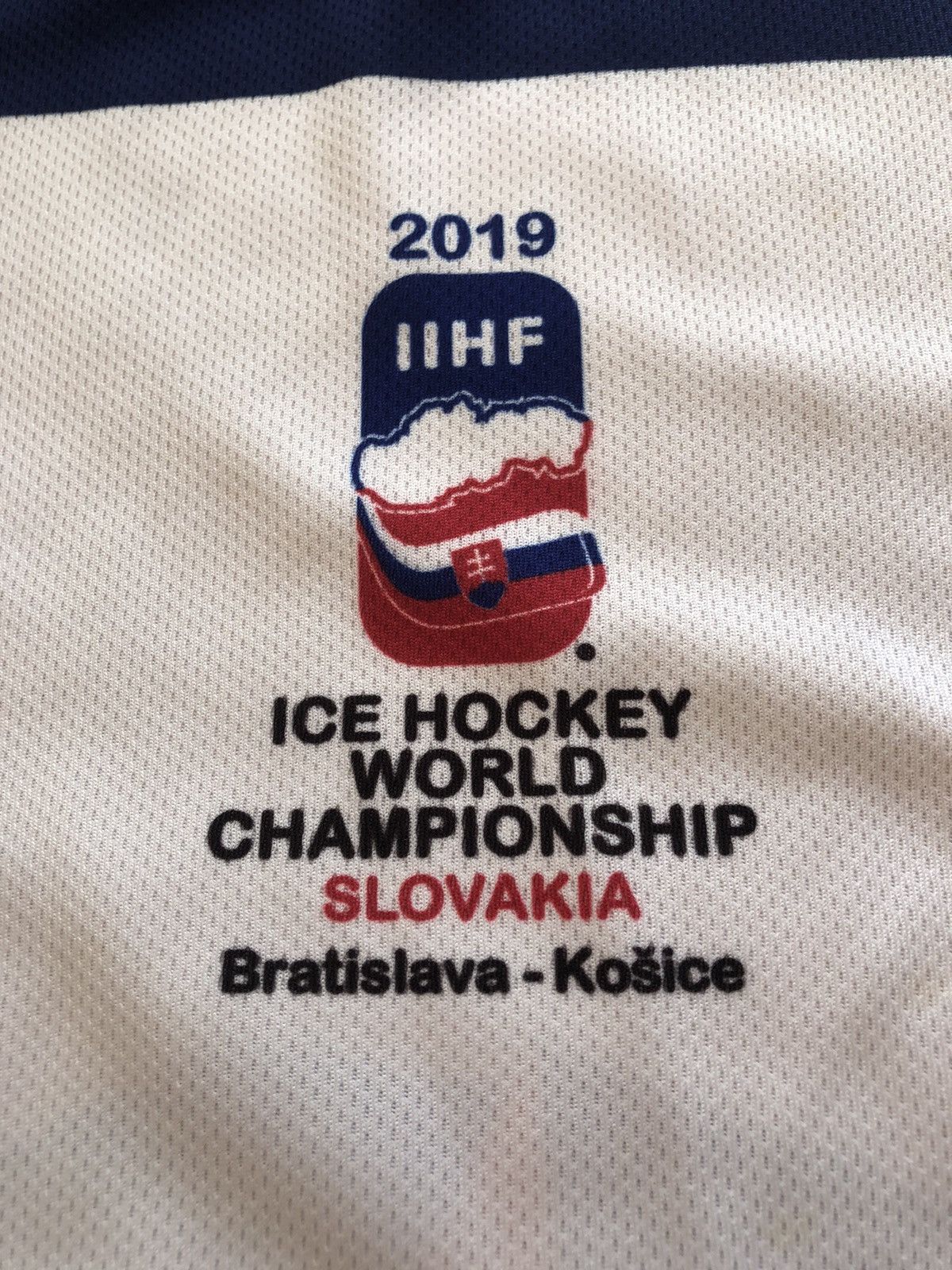 Vintage RARE 2019 ICE HOCKEY CHAMPIONSHIP SLOVAKIA JERSEY Size US XL / EU 56 / 4 - 3 Thumbnail