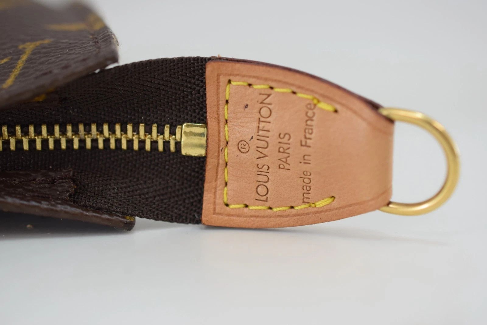 Louis Vuitton Auth Louis Vuitton Bucket Pouch GM Monogram Canvas 51983 Size ONE SIZE - 12 Thumbnail