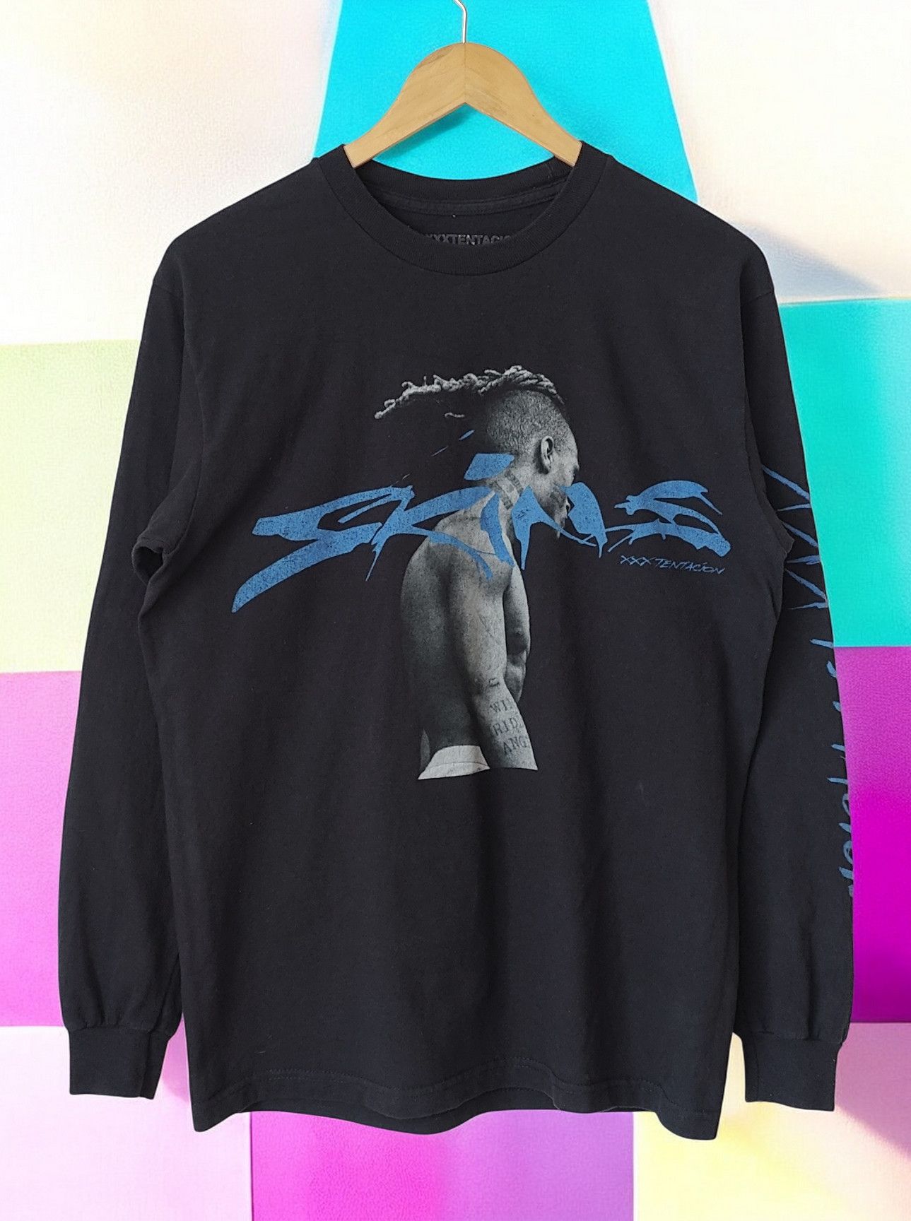 Jordan Brand XXXTentacion Skins Album 2018 Official Longsleeve Size US M / EU 48-50 / 2 - 1 Thumbnail