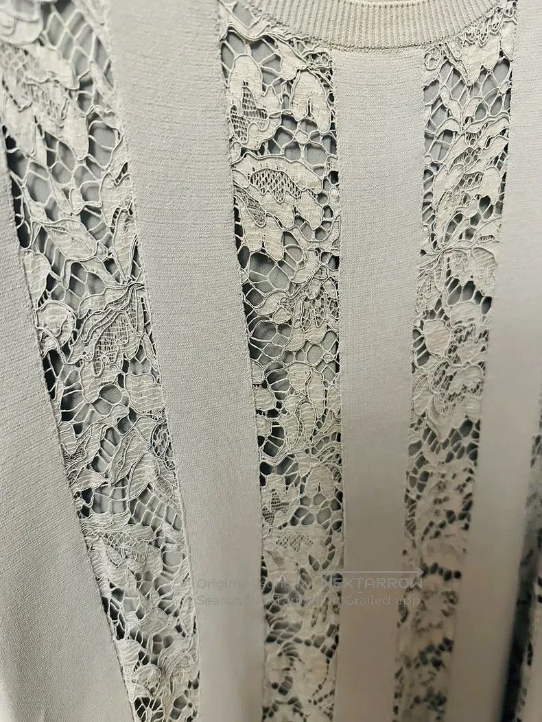 Valentino Valentino Lace short-sleeved dress Size M / US 6-8 / IT 42-44 - 5 Thumbnail