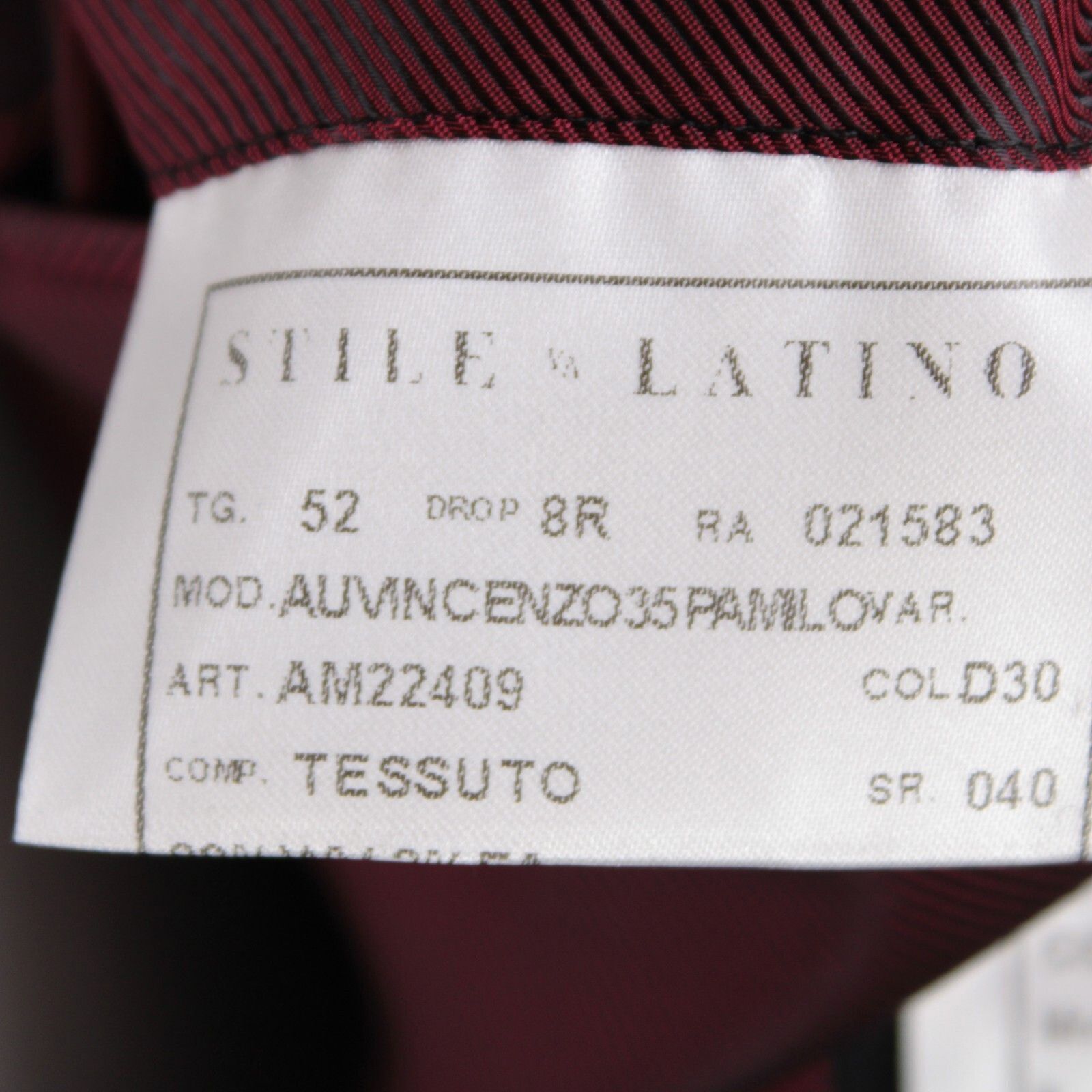 Other Stile Latino Suit Size US 42 Regular in Black Size 42R - 9 Thumbnail