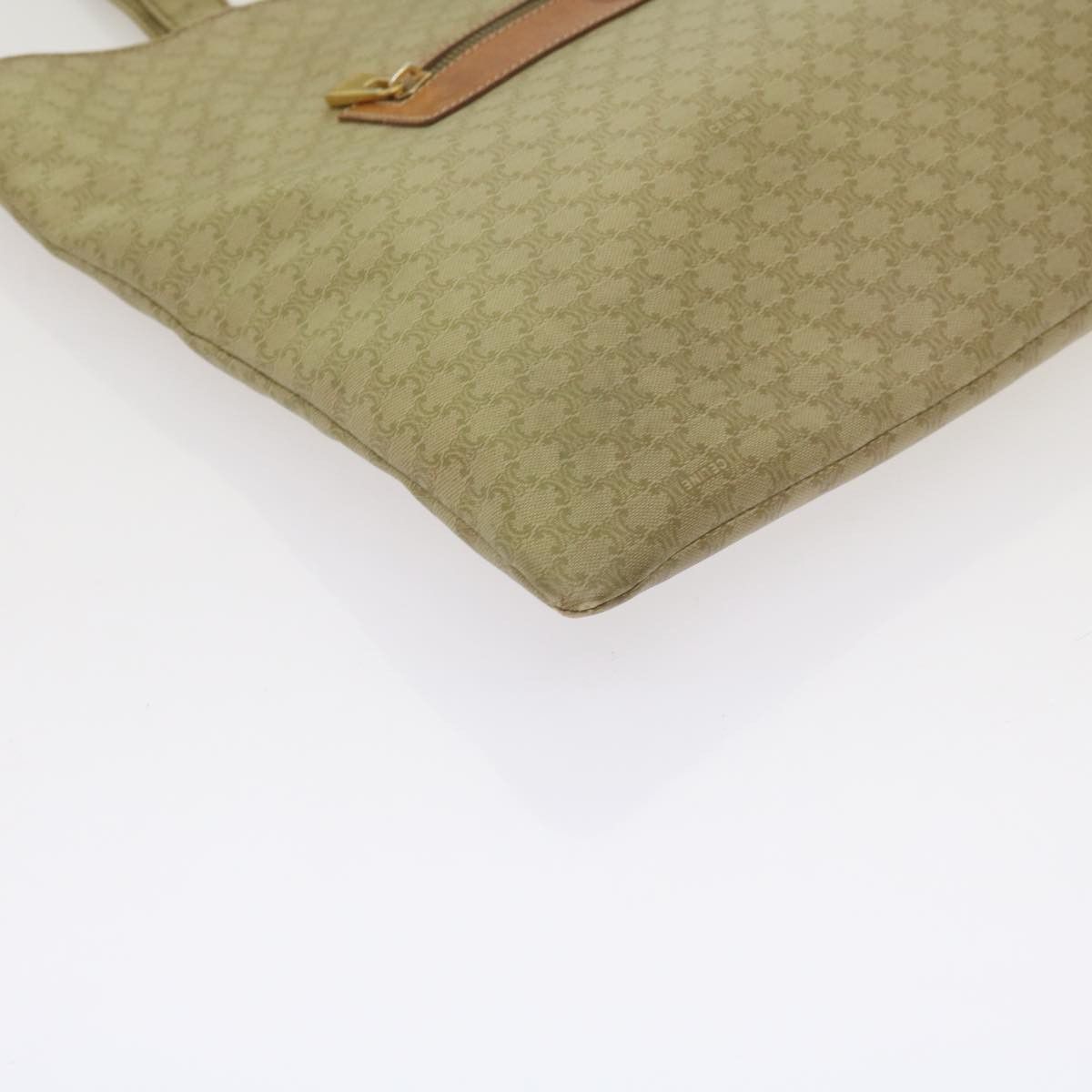 Celine CELINE Macadam Canvas Tote Bag Beige Size ONE SIZE - 12 Thumbnail