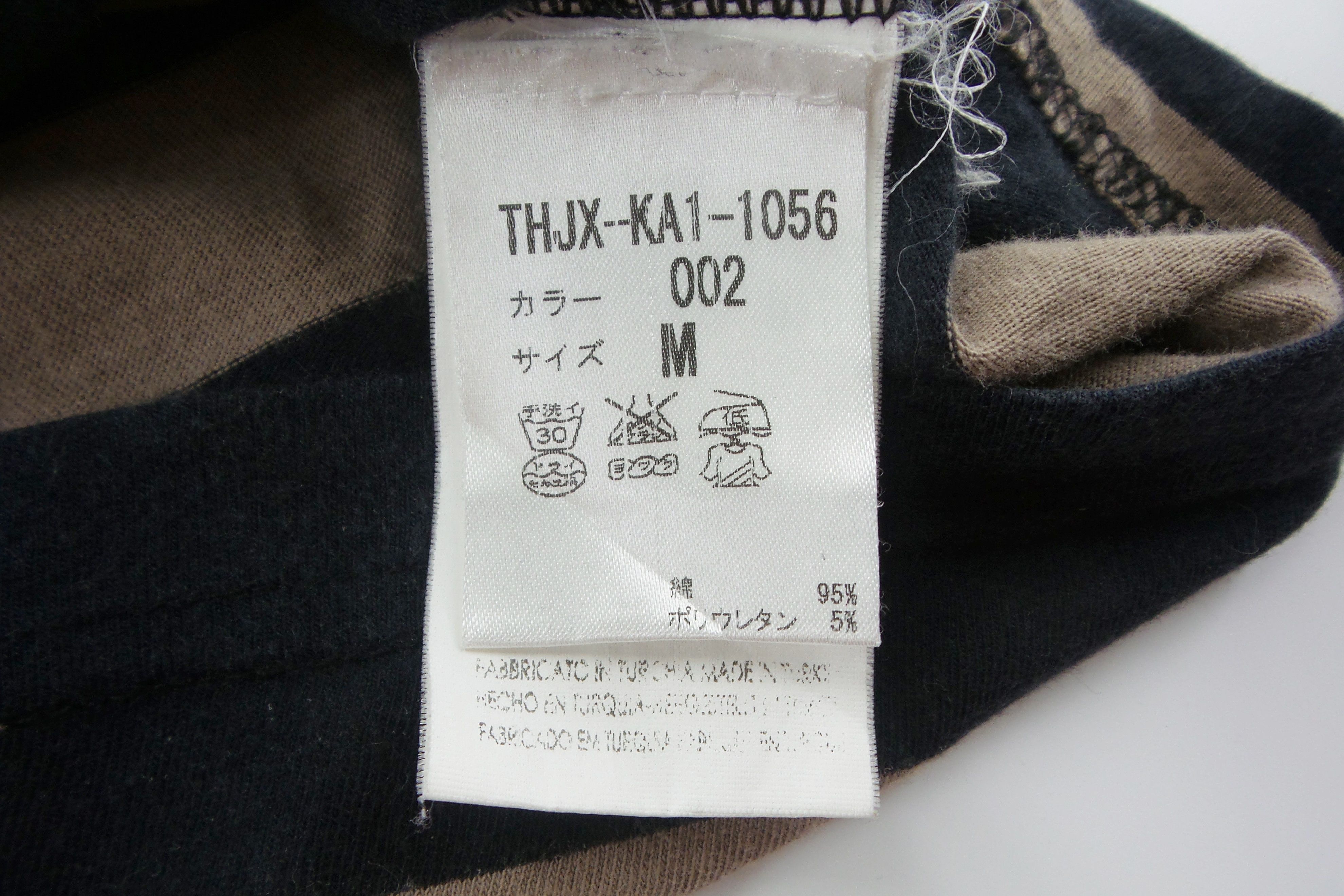 Jean Paul Gaultier Jean's Paul Gaultier Stripes Long Sleeve T-shirts Size US M / EU 48-50 / 2 - 5 Thumbnail