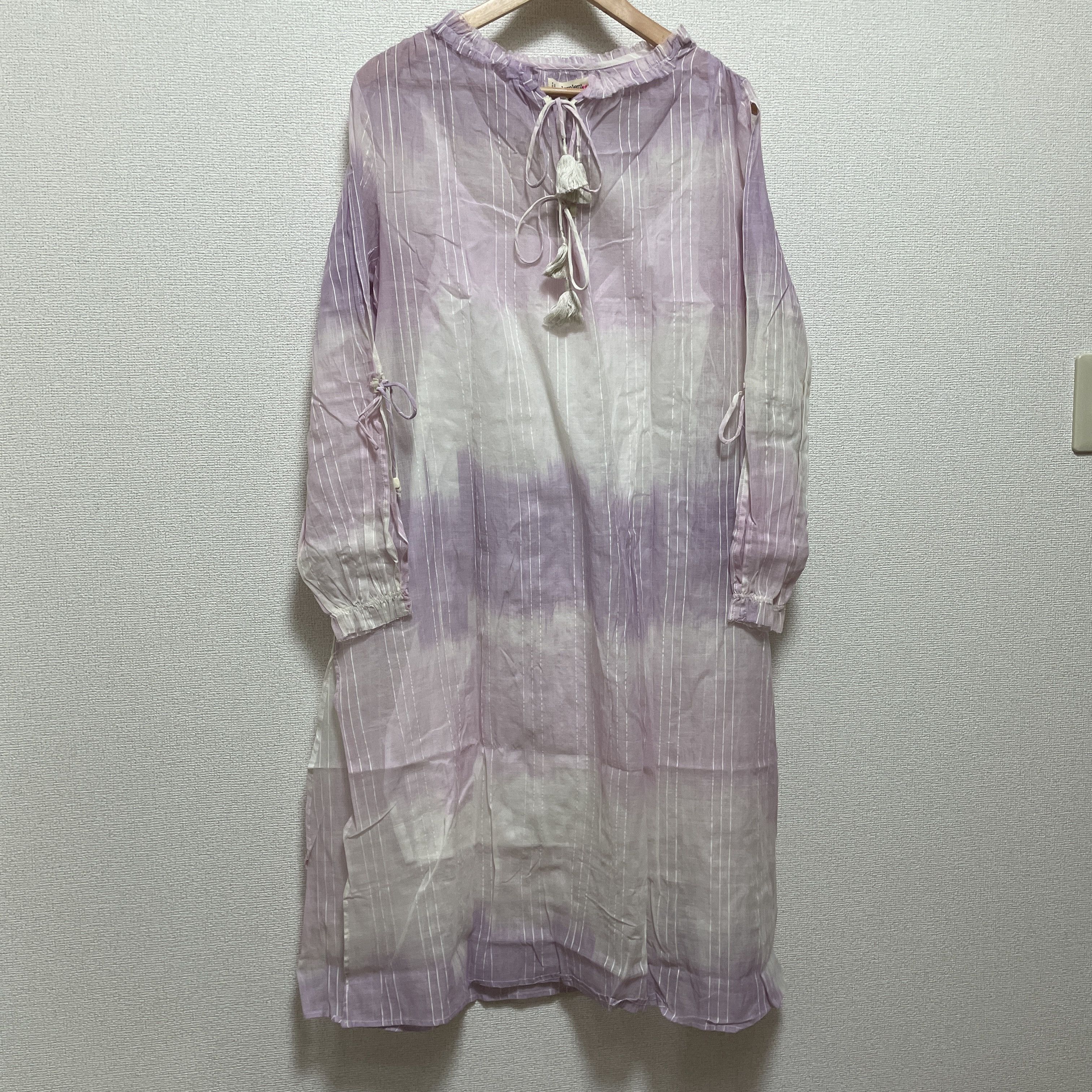 lemlem NWT Lemlem Graduation Cotton Dress XS Lavender Size XS / US 0-2 / IT 36-38 - 8 Thumbnail