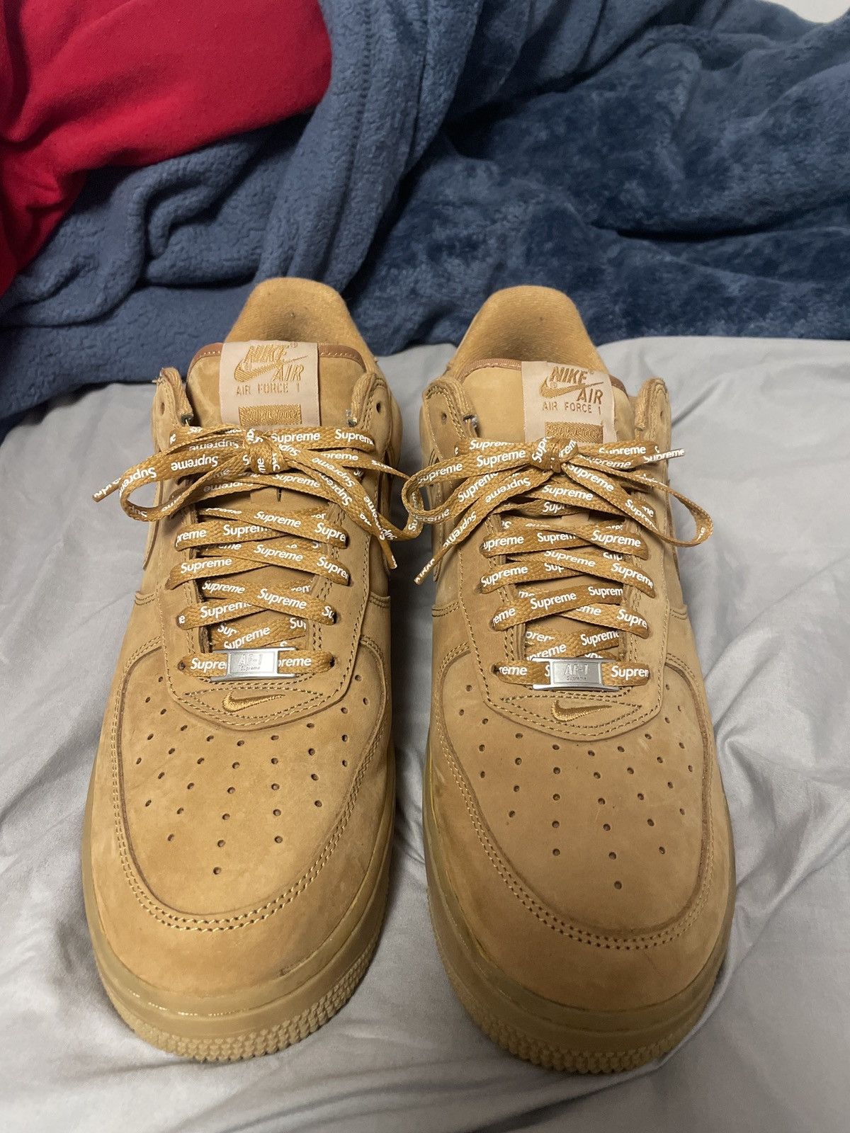 Supreme × Nike Air Force 1 Low Wheat（Supreme Nike Air Force