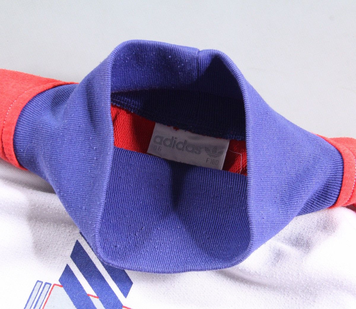 Adidas Adidas Originals 90s Vintage Sweatshirt Sweater Purple L Size US L / EU 52-54 / 3 - 4 Thumbnail