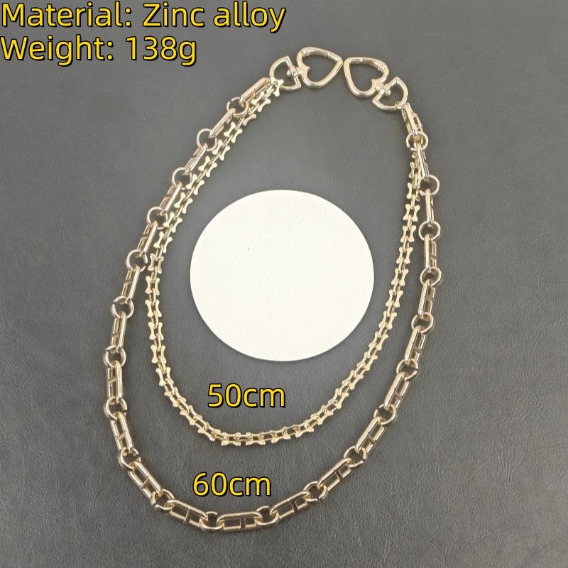 Japanese Brand × Jewelry Sleek Hip-Hop Pants Chain Minimalist Streetwear Accessory Size ONE SIZE - 5 Thumbnail