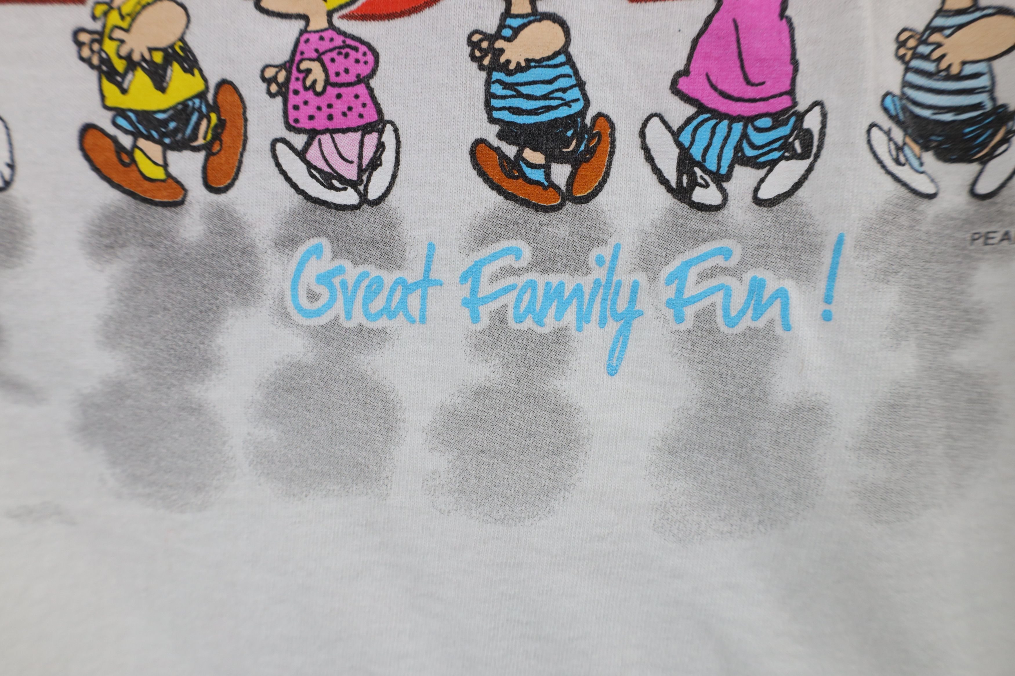 Vintage Vintage Y2K Brown Peanuts Cedar Point Amusement Park T-Shirt Size US M / EU 48-50 / 2 - 7 Thumbnail