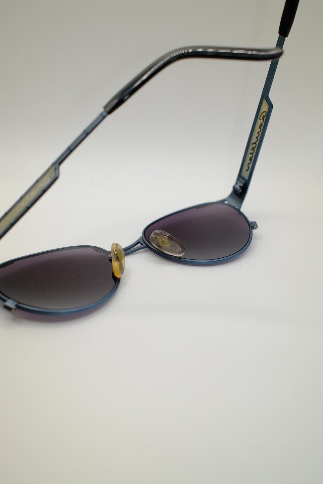 Jean Paul Gaultier 90's Jean Paul Gaultier Metal Frame Script Sunglasses Size ONE SIZE - 6 Thumbnail