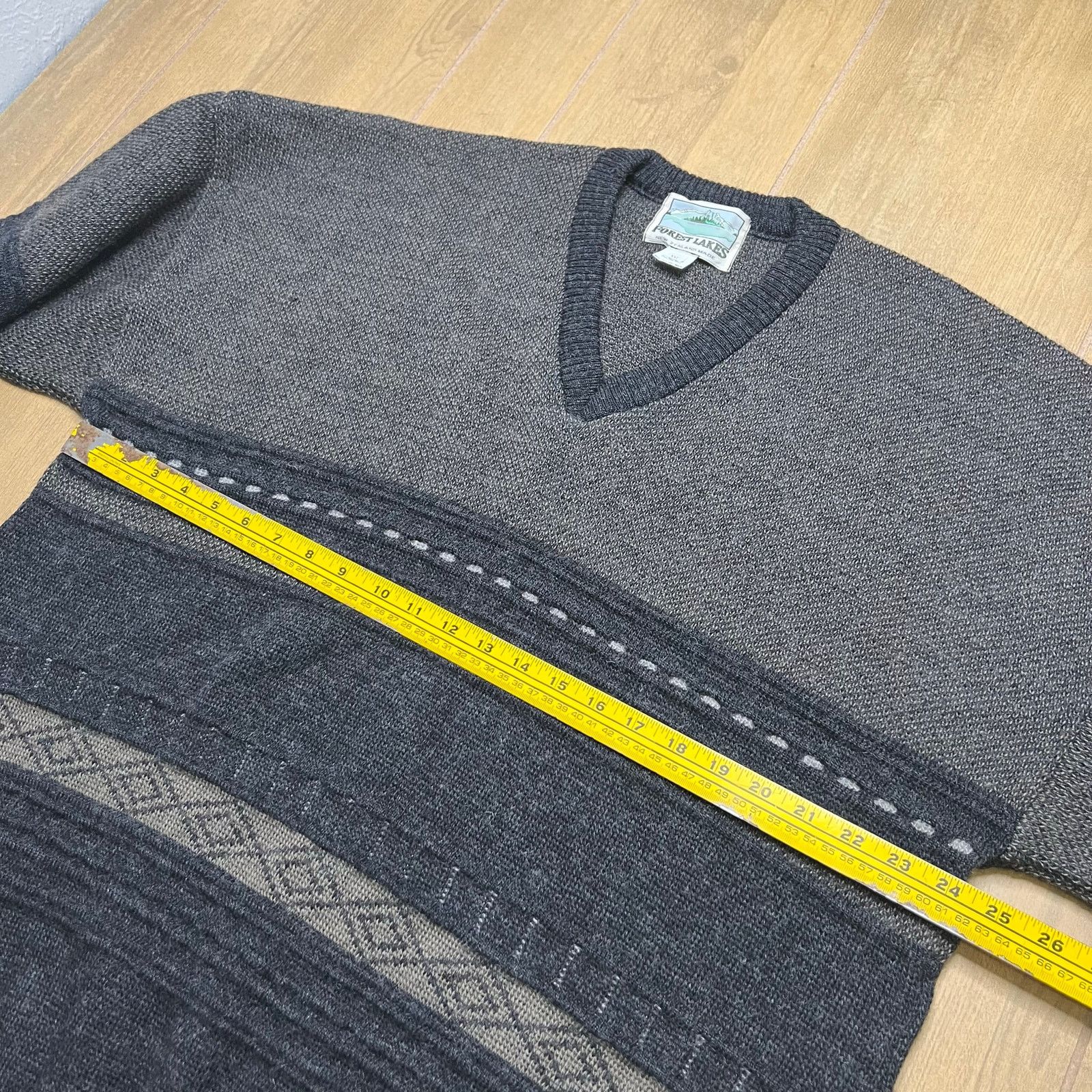 Vintage Vintage 90s Forest Lakes New Zealand Wool Sweater Mens XXL Size US XXL / EU 58 / 5 - 5 Thumbnail