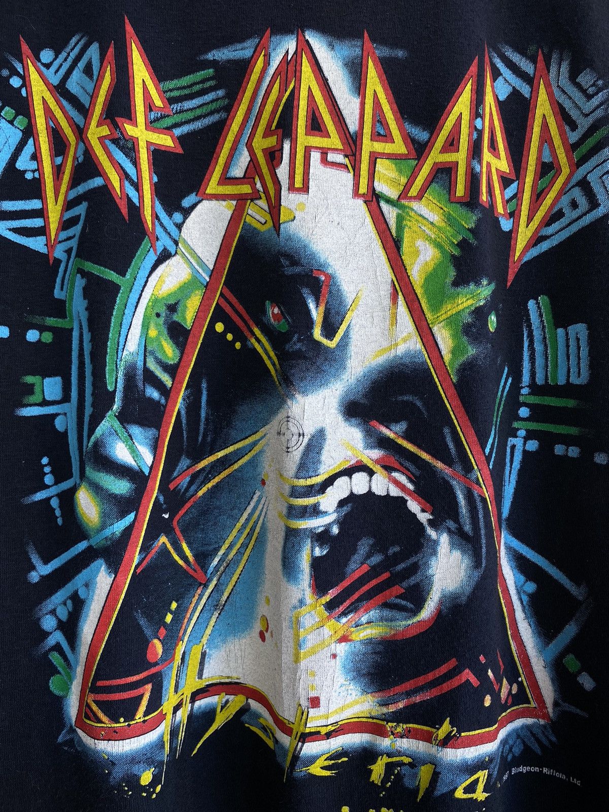 Band Tees × Def Leppard × Vintage Vintage 1987 Def Leppard Hysteria tour band tee Size US M / EU 48-50 / 2 - 7 Thumbnail