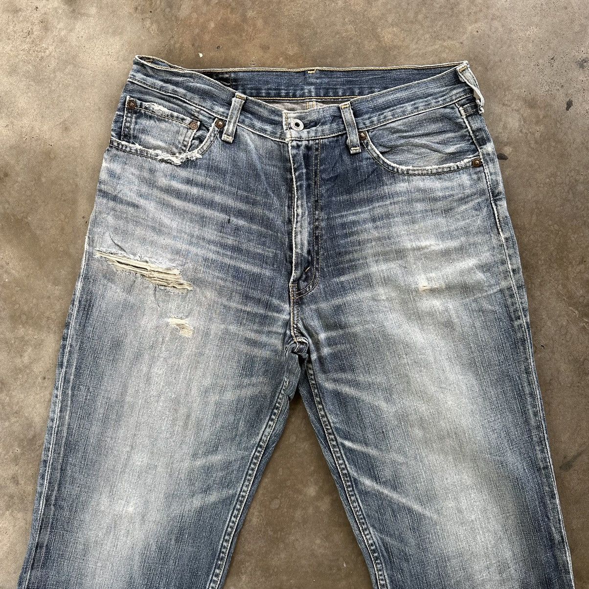 Levi's W33💥Vintage Levi’s Faded Sicks Jean Distressed Denim Pant Size US 33 - 3 Thumbnail