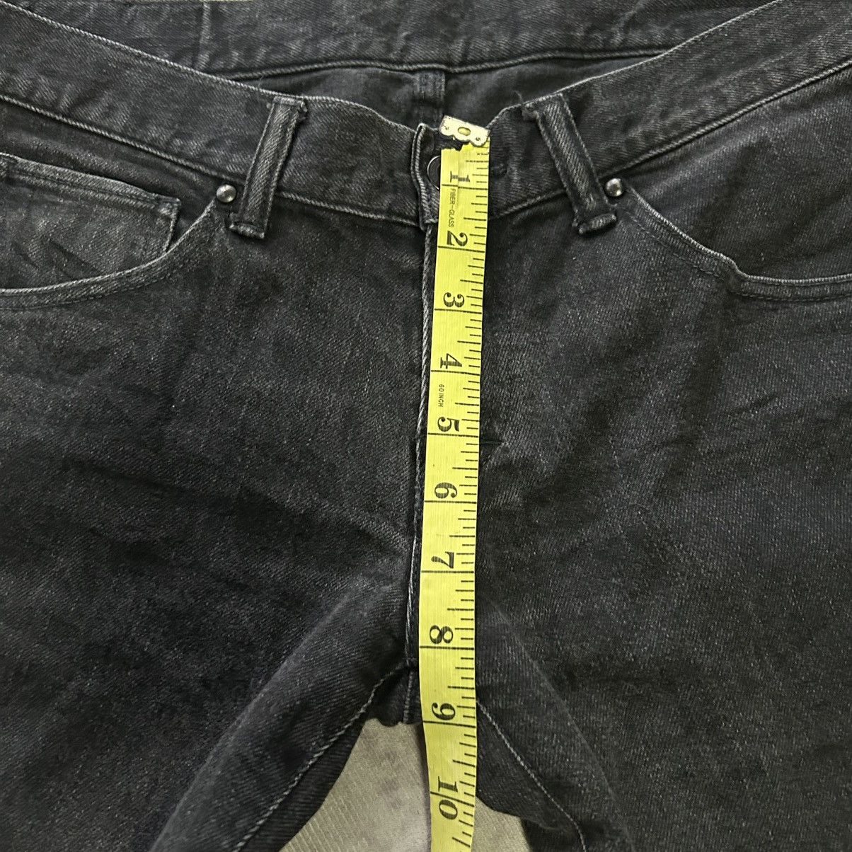 Tornado Mart Tornado Mart Flared Punk Allblack Jeans Size US 34 / EU 50 - 15 Thumbnail