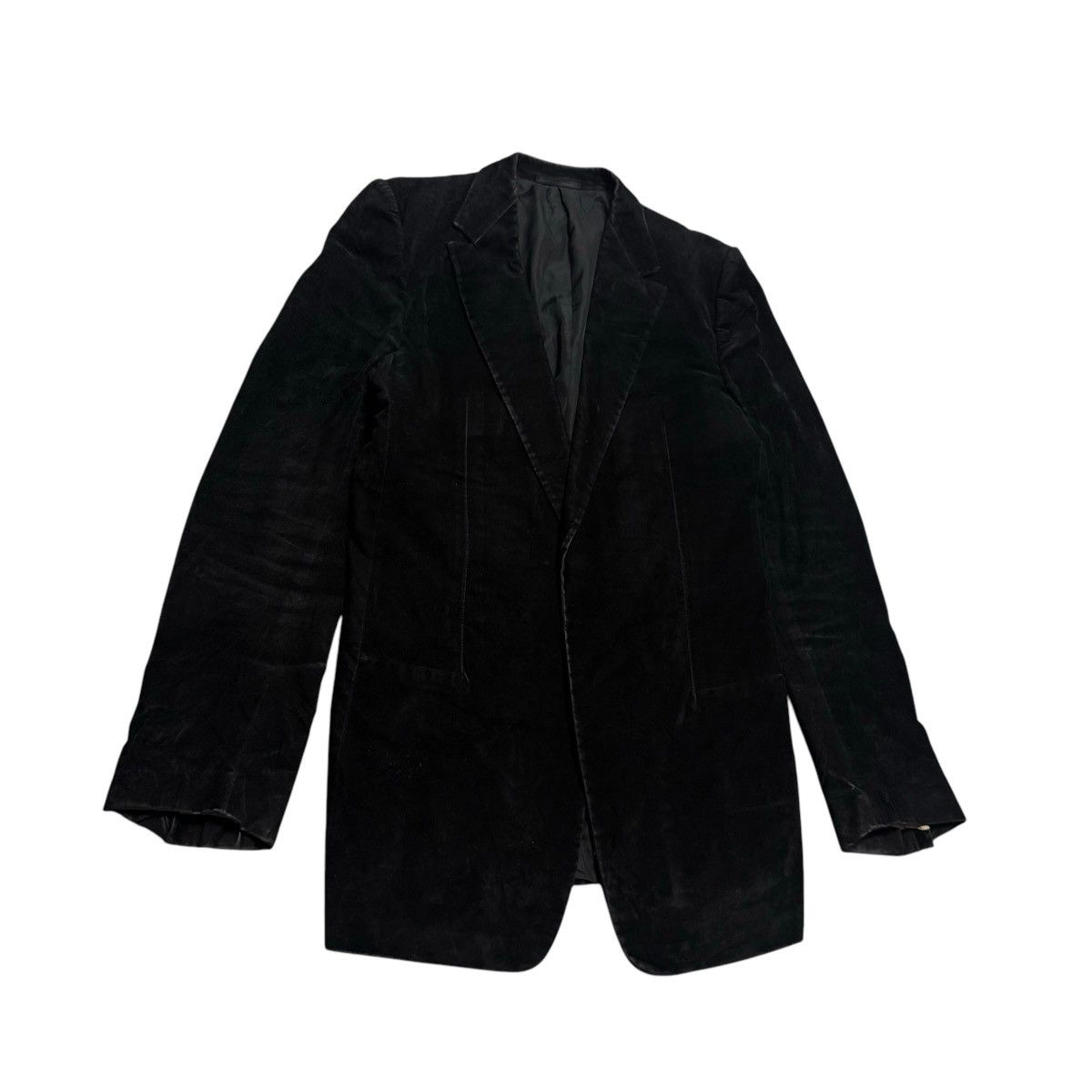 Carol Christian Poell AW 98-99 Carol Christian Poell Buttonless Velvet Jacket Size US M / EU 48-50 / 2 - 3 Thumbnail