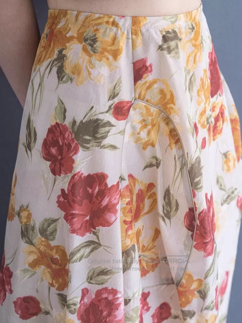 Comme des Garcons Comme Des Garcons size S Deformed floral half-skirt Size 23" - 5 Thumbnail