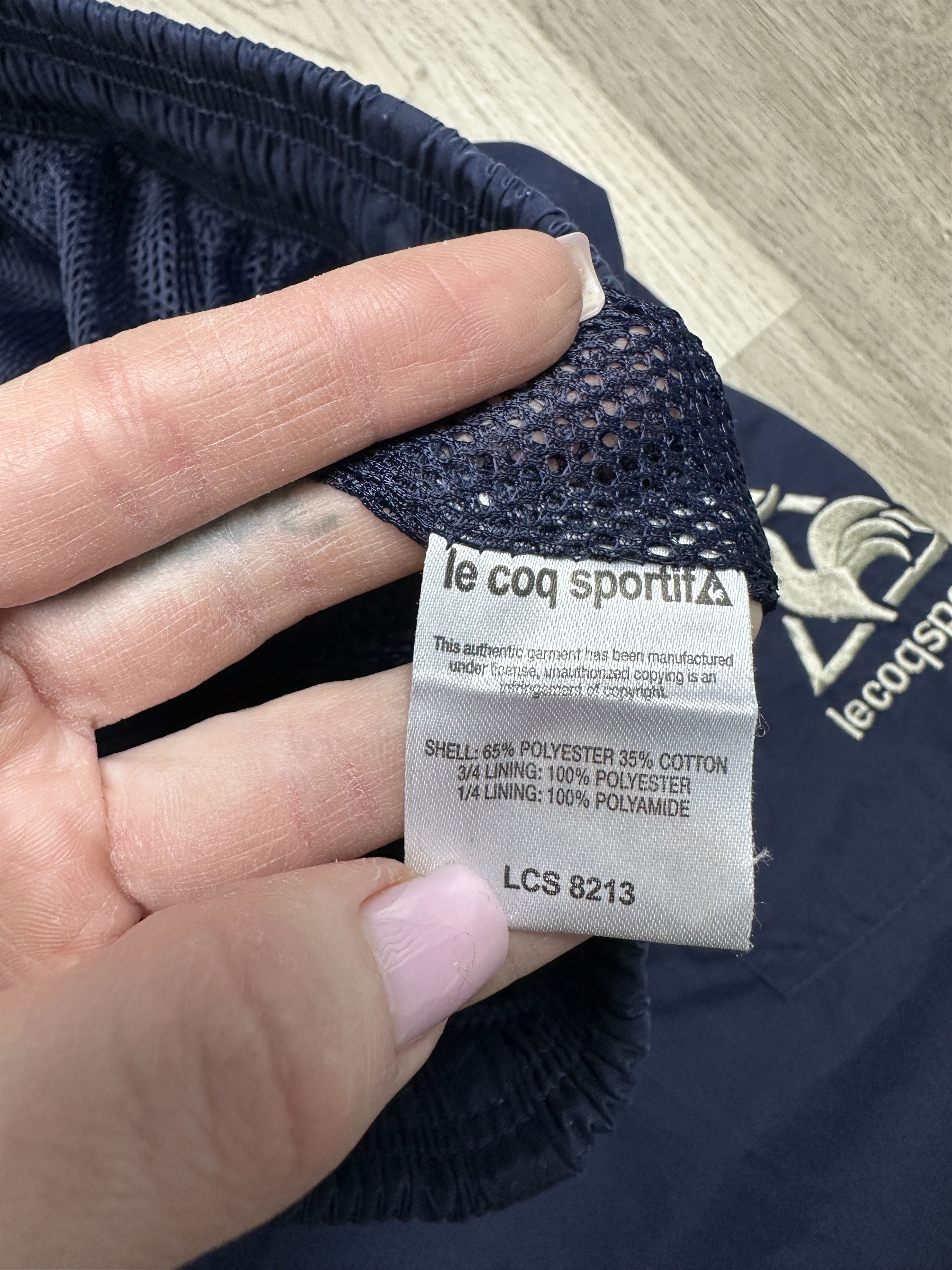 Le Coq Sportif Le Coq Sportif Vintage Mens Nylon Cargo Track Pants Size US 32 / EU 48 - 6 Thumbnail