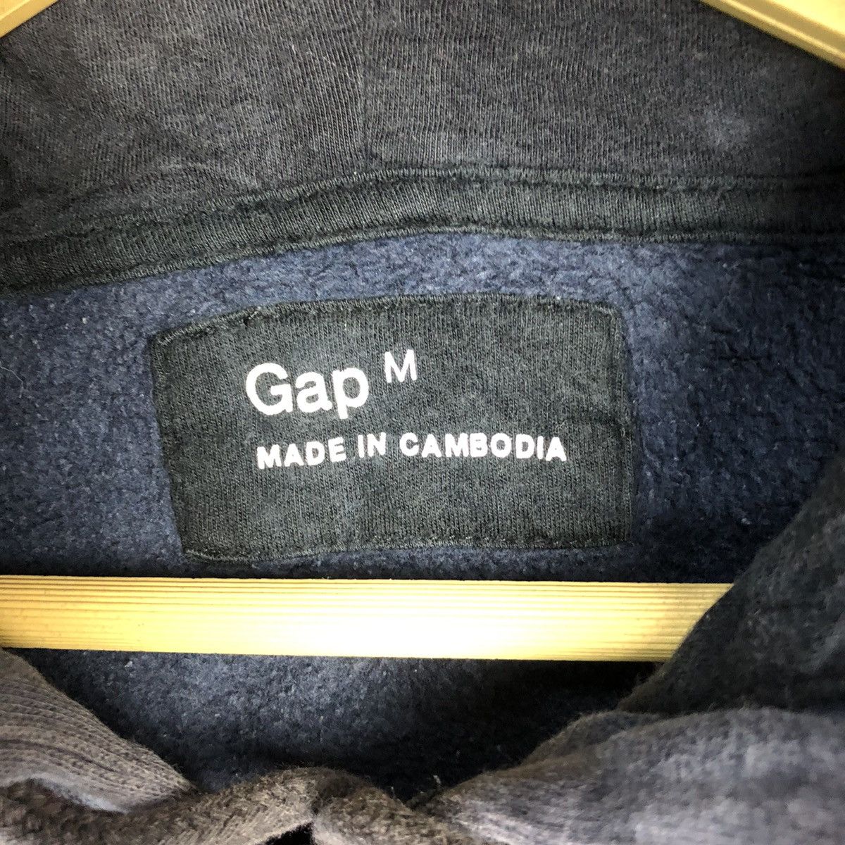 Gap Gap faded Blue plain vintage sweatshirt Hoodie #A702 Size US M / EU 48-50 / 2 - 10 Thumbnail