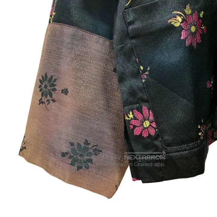 Comme des Garcons Comme Des Garcons Retro floral embroidery jacquard long sl Size S / US 4 / IT 40 - 4 Thumbnail