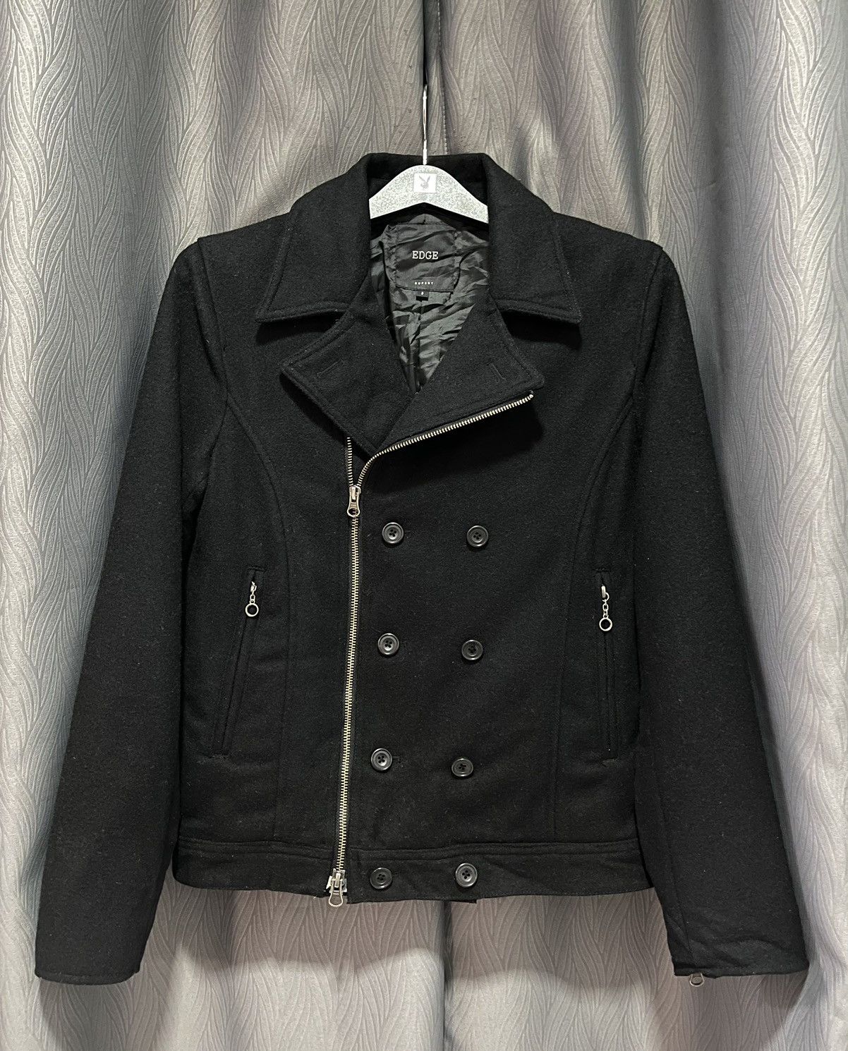Japanese Brand × Seditionaries Rupert Edge Double Collar Wool Jacket Size US M / EU 48-50 / 2 - 1 Thumbnail