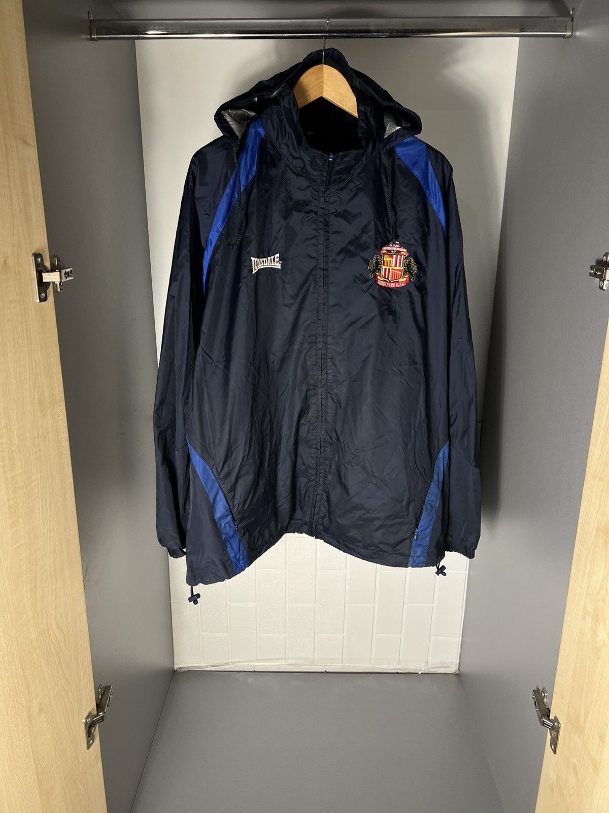 Lonsdale VINTAGE LONSDALE FC SUNDERLAND ENGLAN SOCCER JACKET Y2K 90s Size US XXL / EU 58 / 5 - 6 Thumbnail