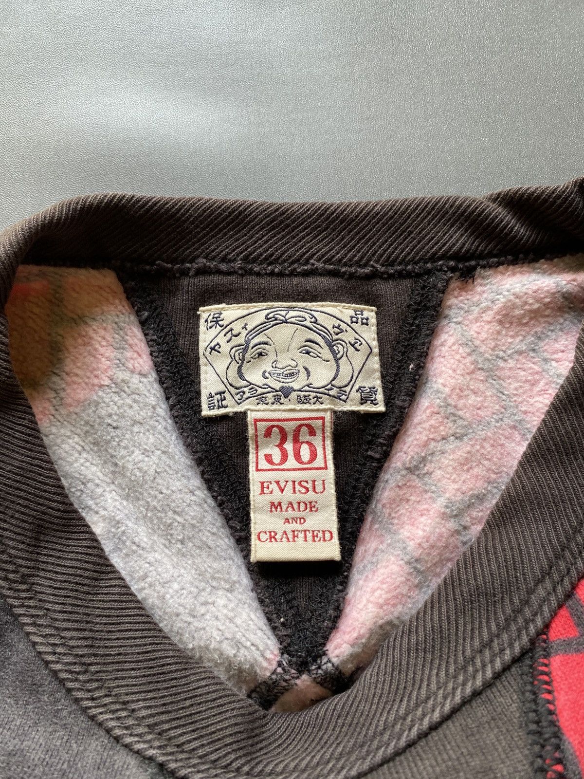 Evisu RARE Archive Vintage Evisu Double V Sweatshirt Size US M / EU 48-50 / 2 - 4 Thumbnail